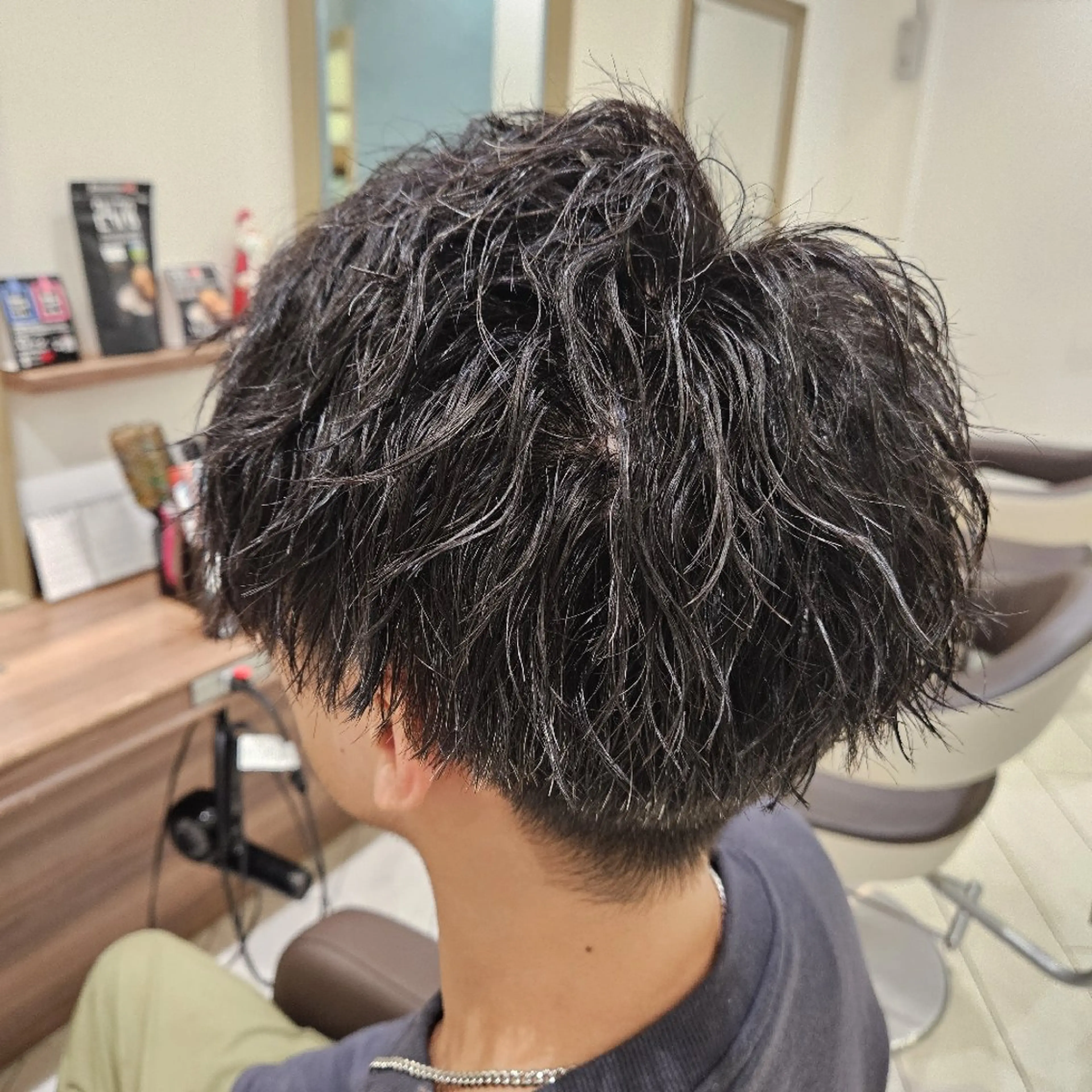 メンズ パーマ カット パーマ 🌀メンズパーマ特化 藤井 凌雅🌀のヘアスタイル