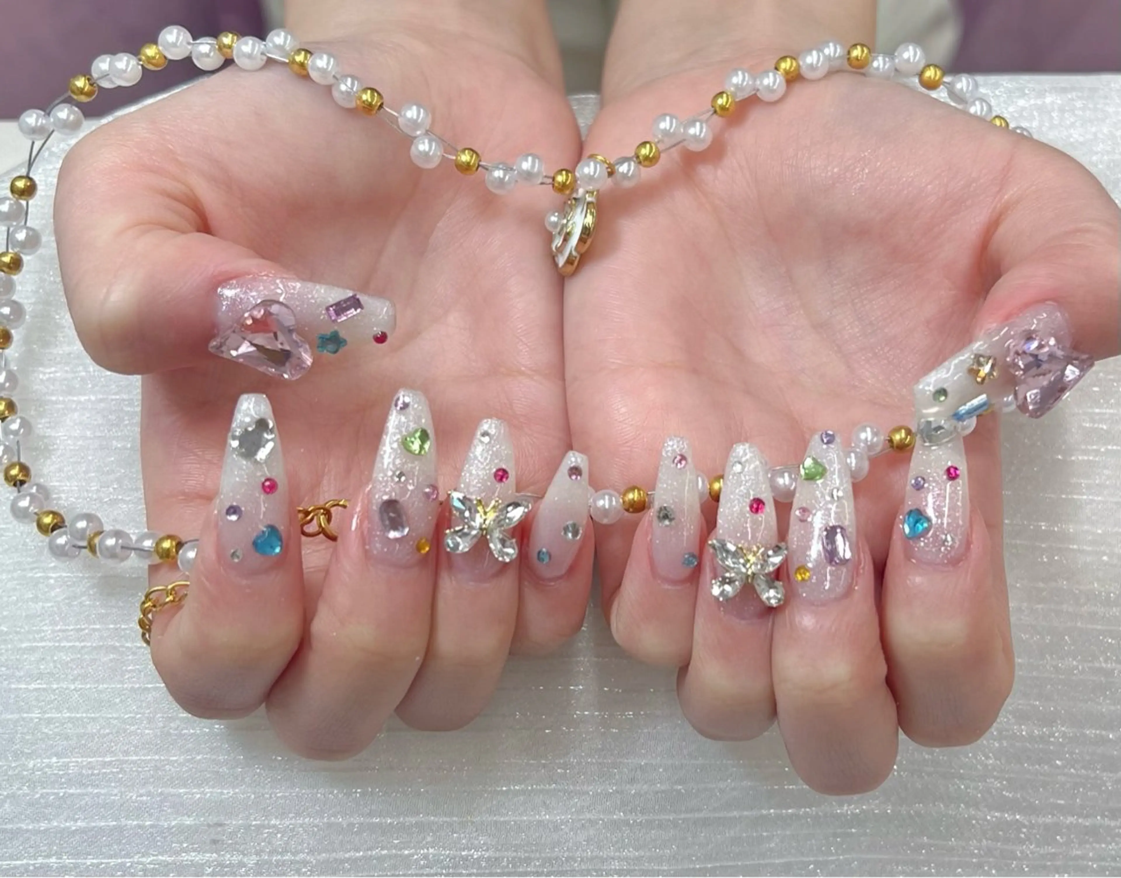 セミロング 一其 サロンのネイルデザイン