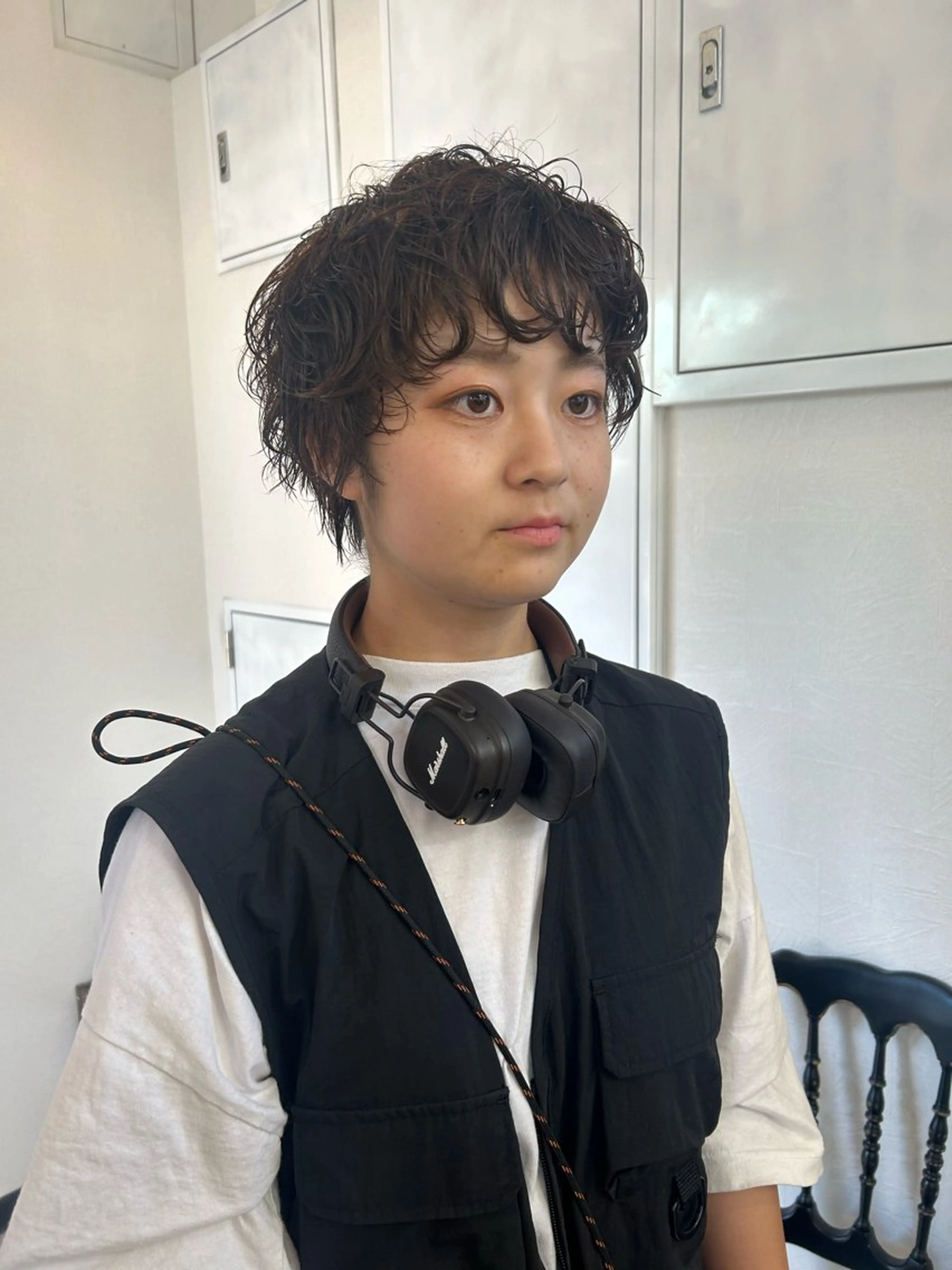 ショート パーマ Yui. ハイトーン/パーマ/のヘアスタイル