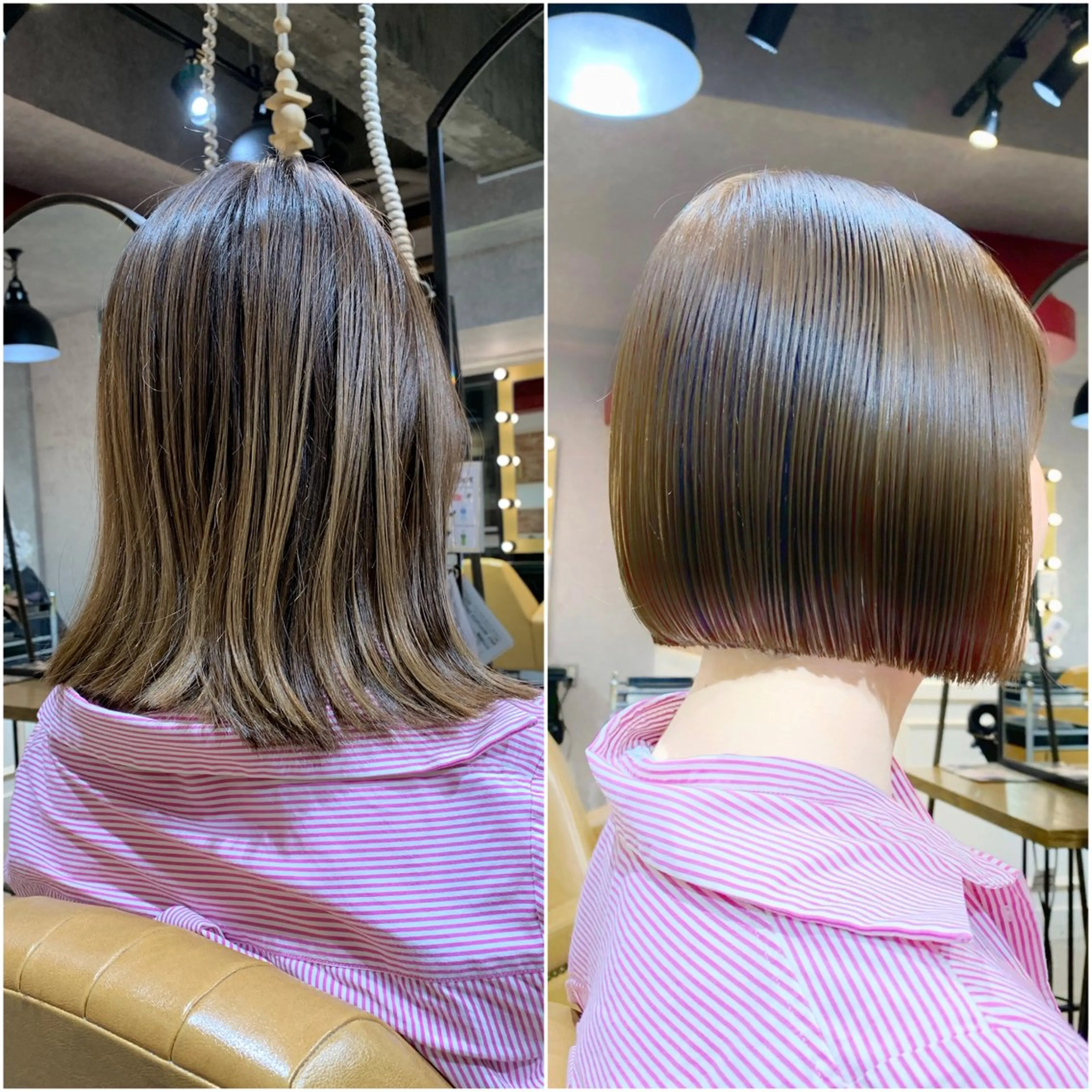 ショート カット ヘアカラー トリートメント 🍟ミニモ限定🍟 ai.stylistのヘアスタイル