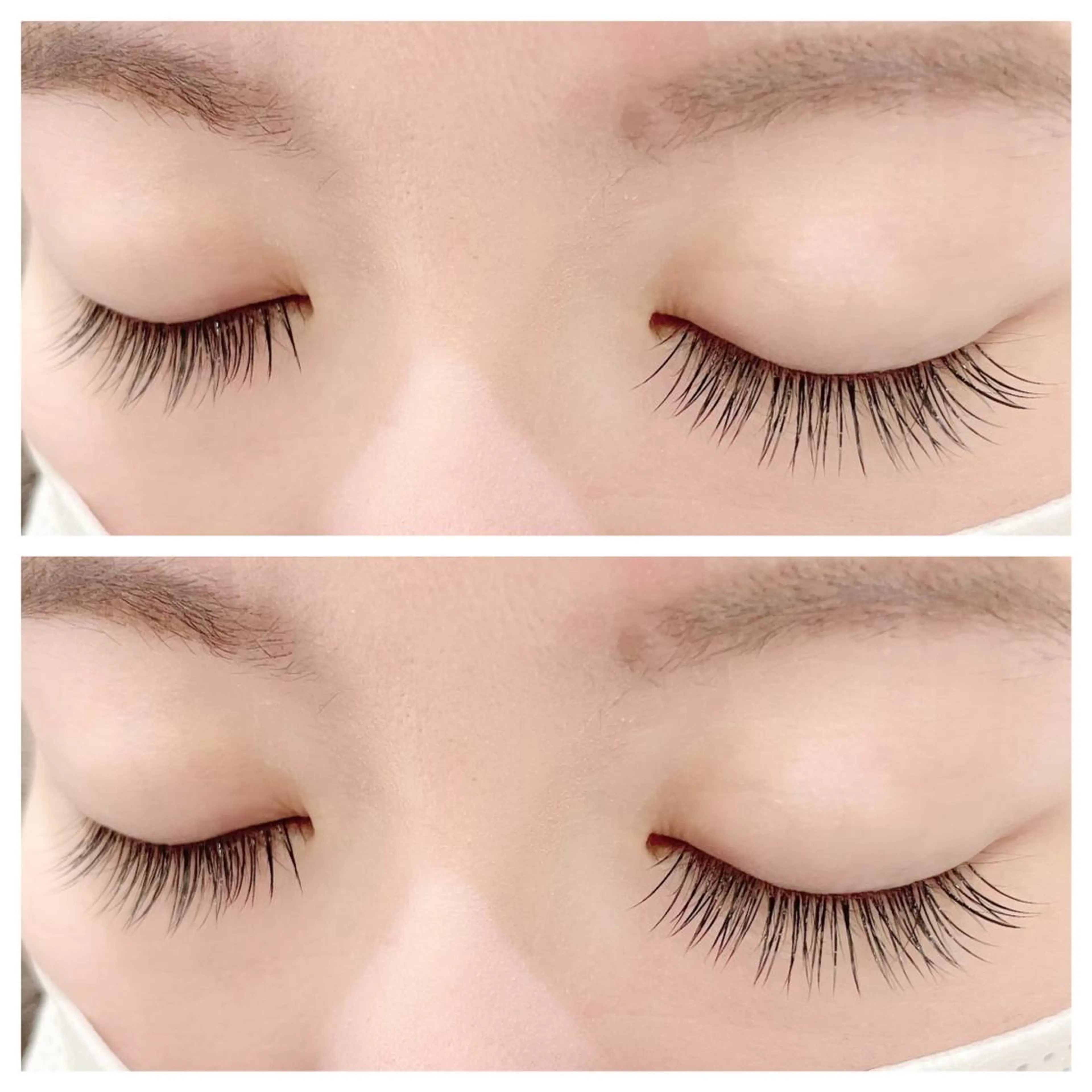 マツエク・マツパ Cカール フラットラッシュ ナチュラル nomoto yuuriのマツエク・マツパデザイン