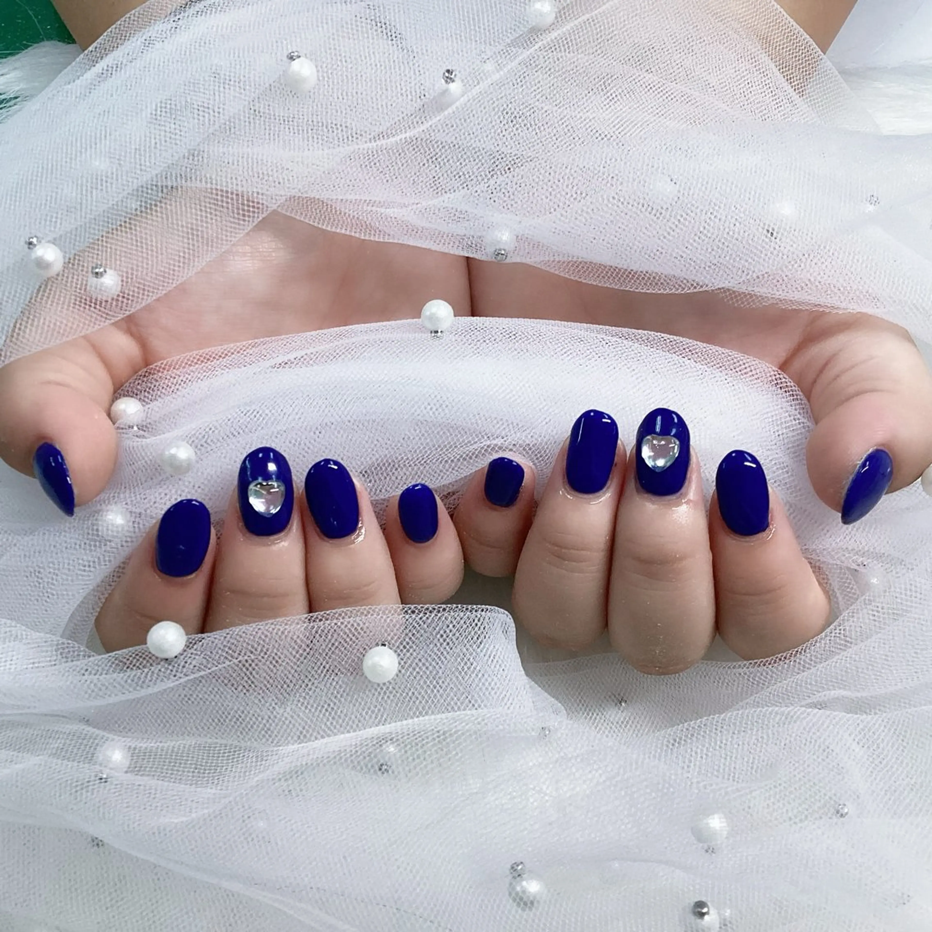 ネイル パーツ全部¥110 サロンミミのネイルデザイン