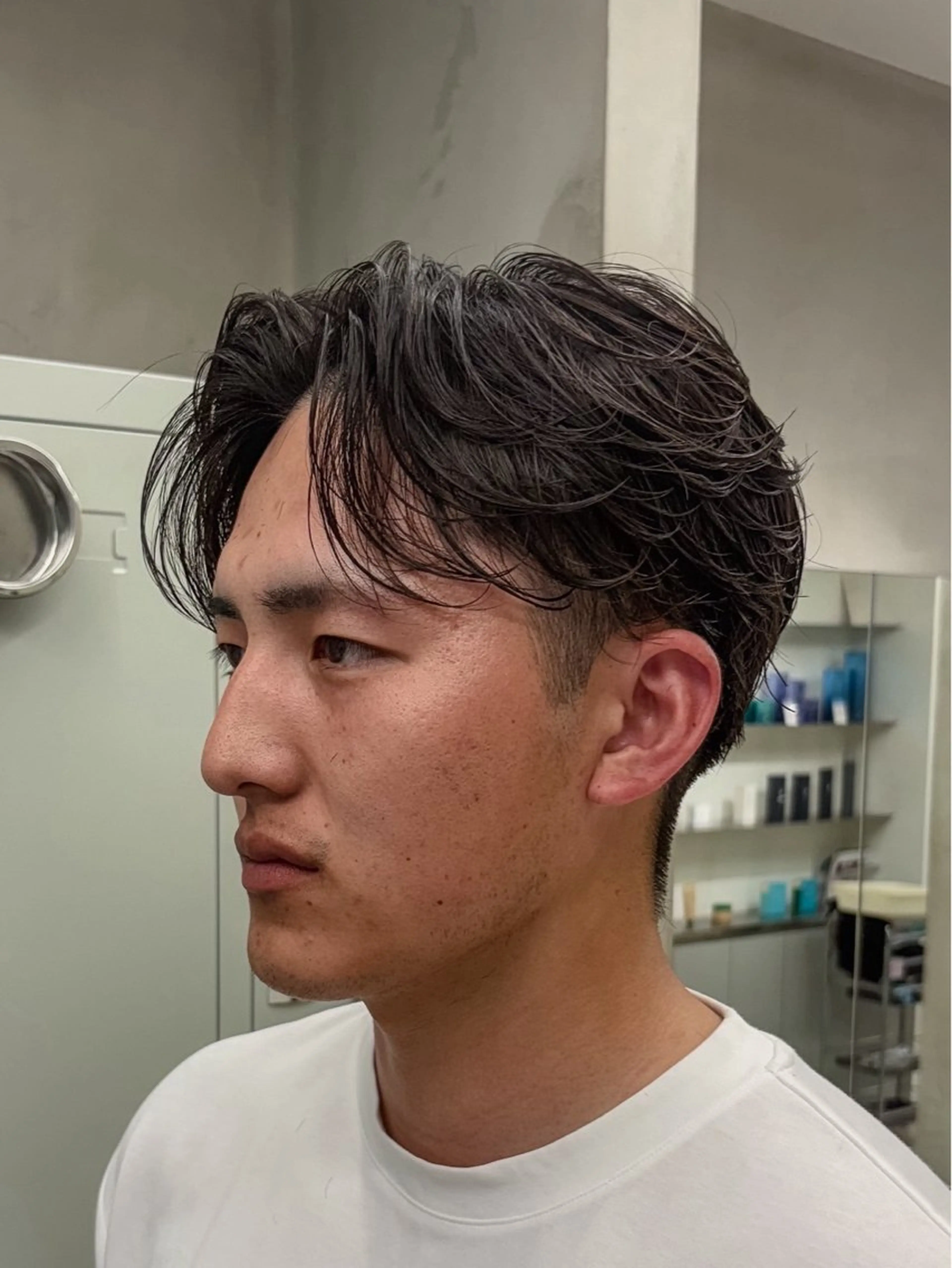 ショート パーマ メンズ パーマ 名古屋メンズパーマ /松井生のヘアスタイル