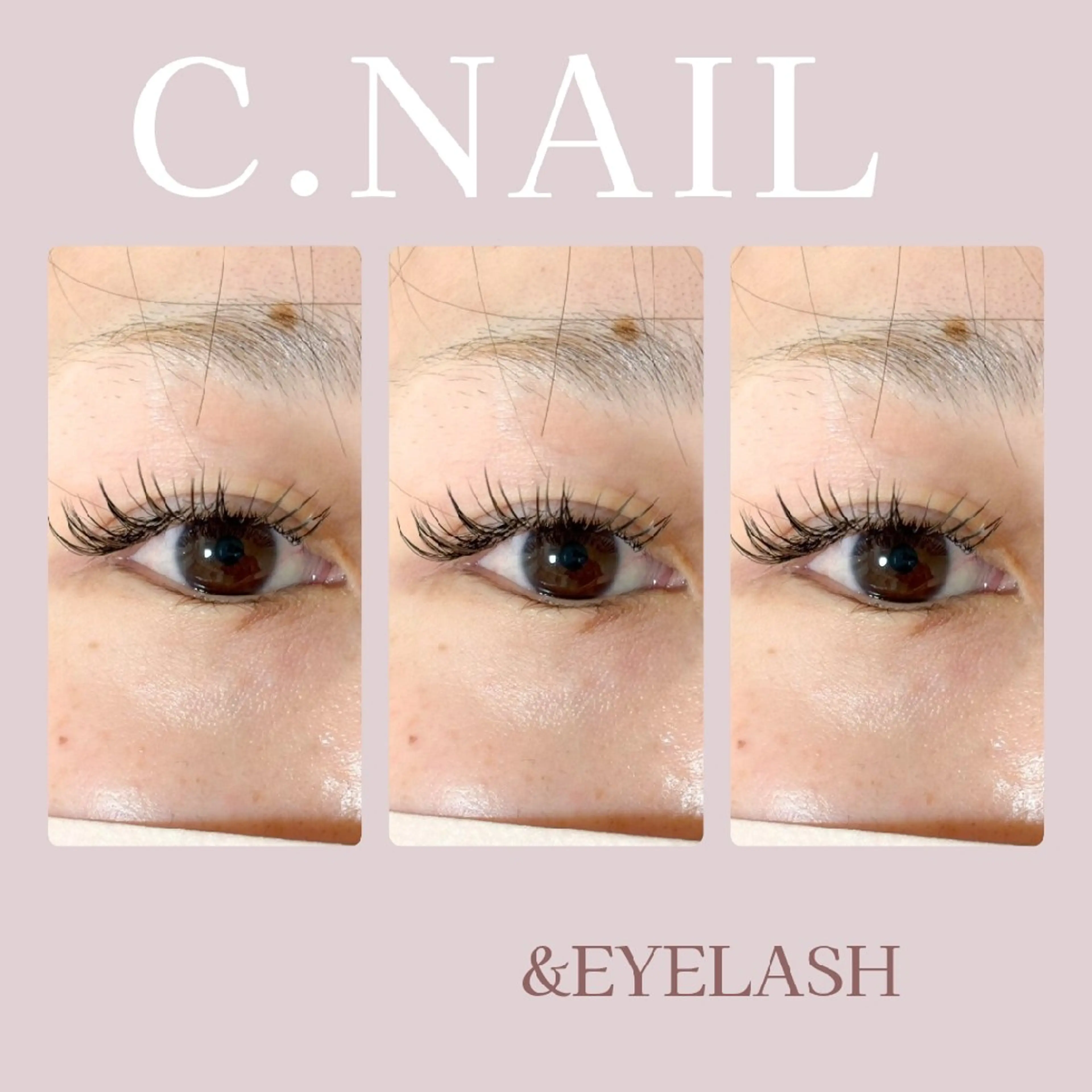 マツエク・マツパ マツエク C.Nail&EYE 　chiharuのマツエク・マツパデザイン