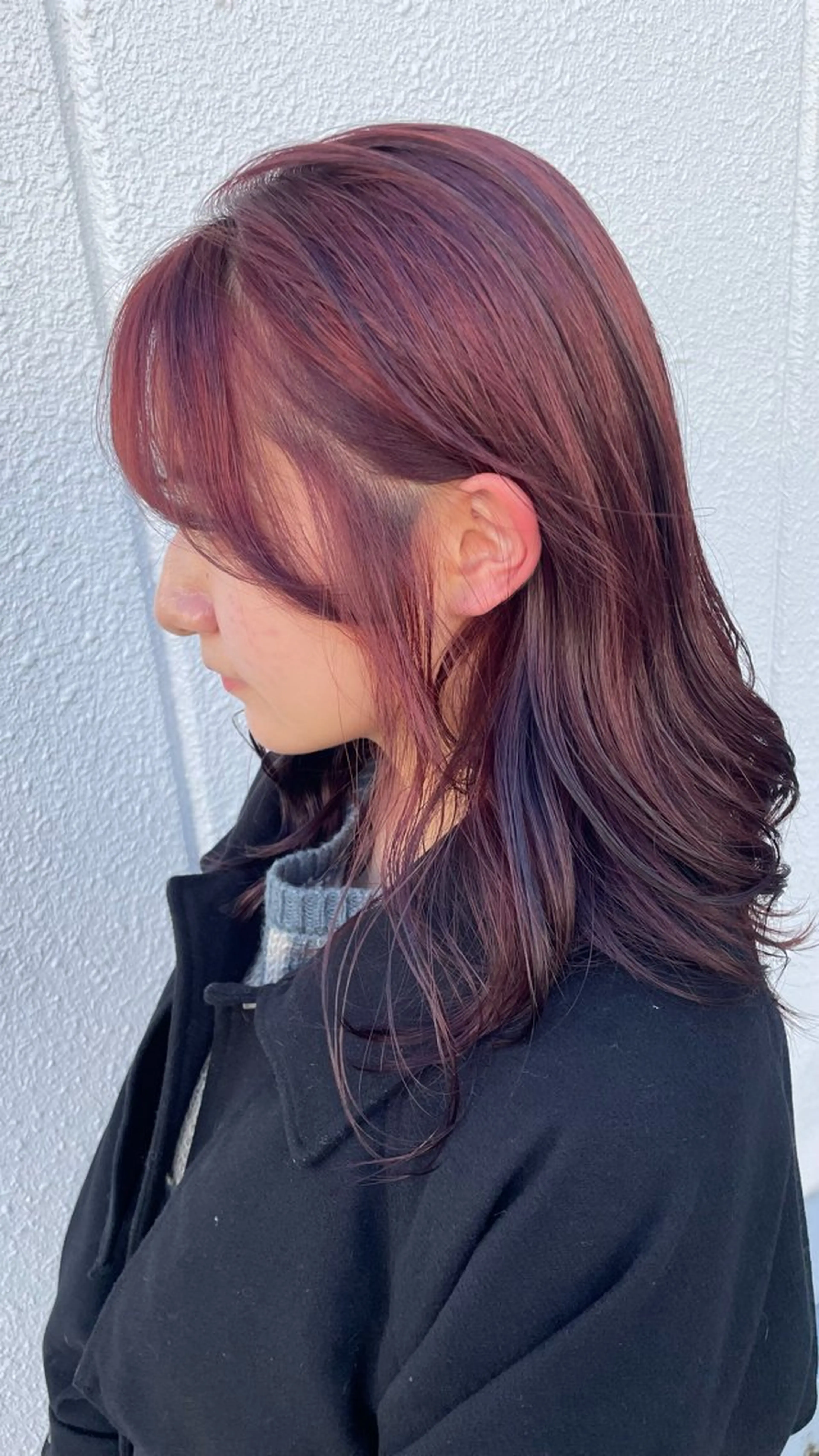 セミロング ヘアカラー 🎀ハイトーン/ 艶カラー/夕月🎀のヘアスタイル