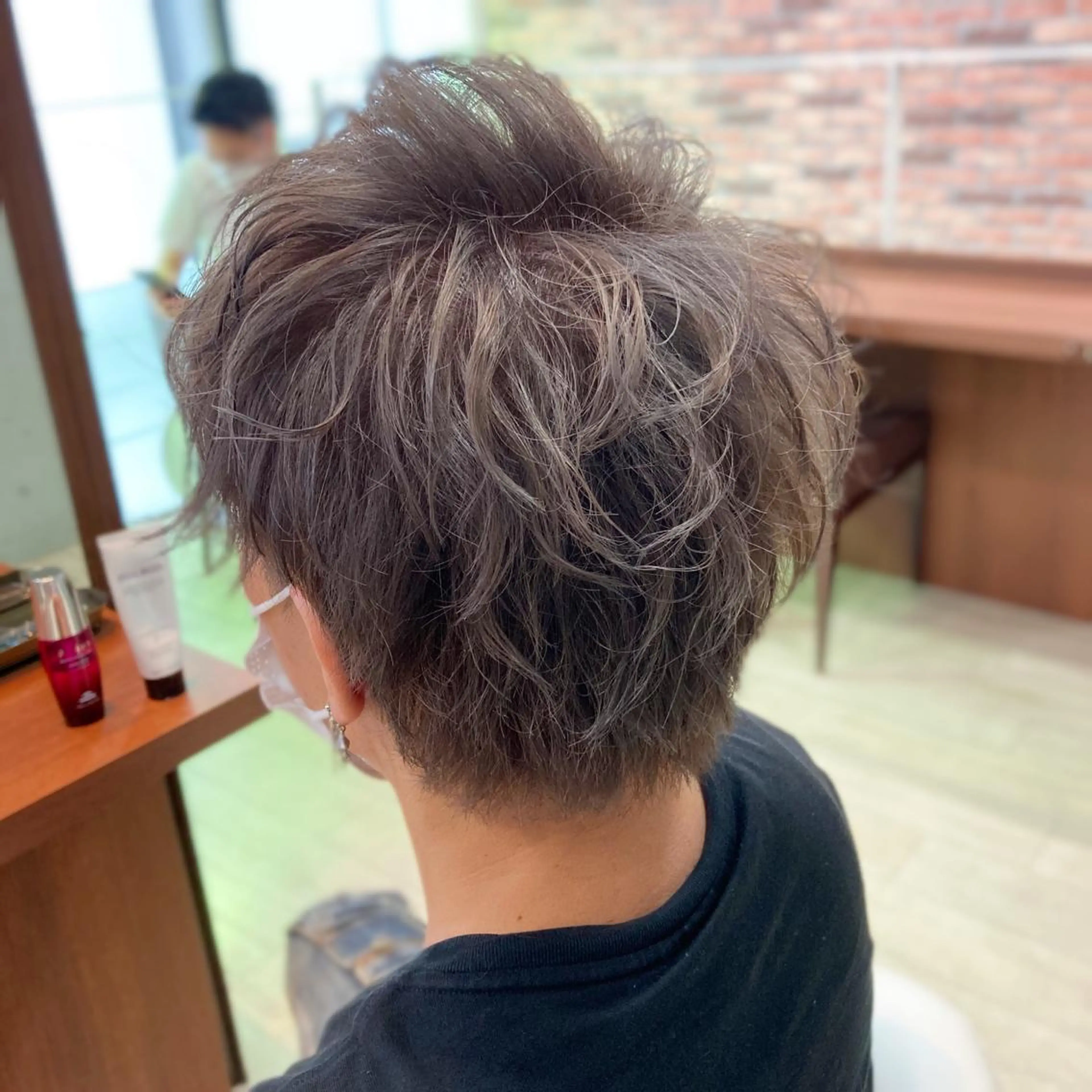 カラー メンズ 一ノ瀬 蘭のヘアスタイル