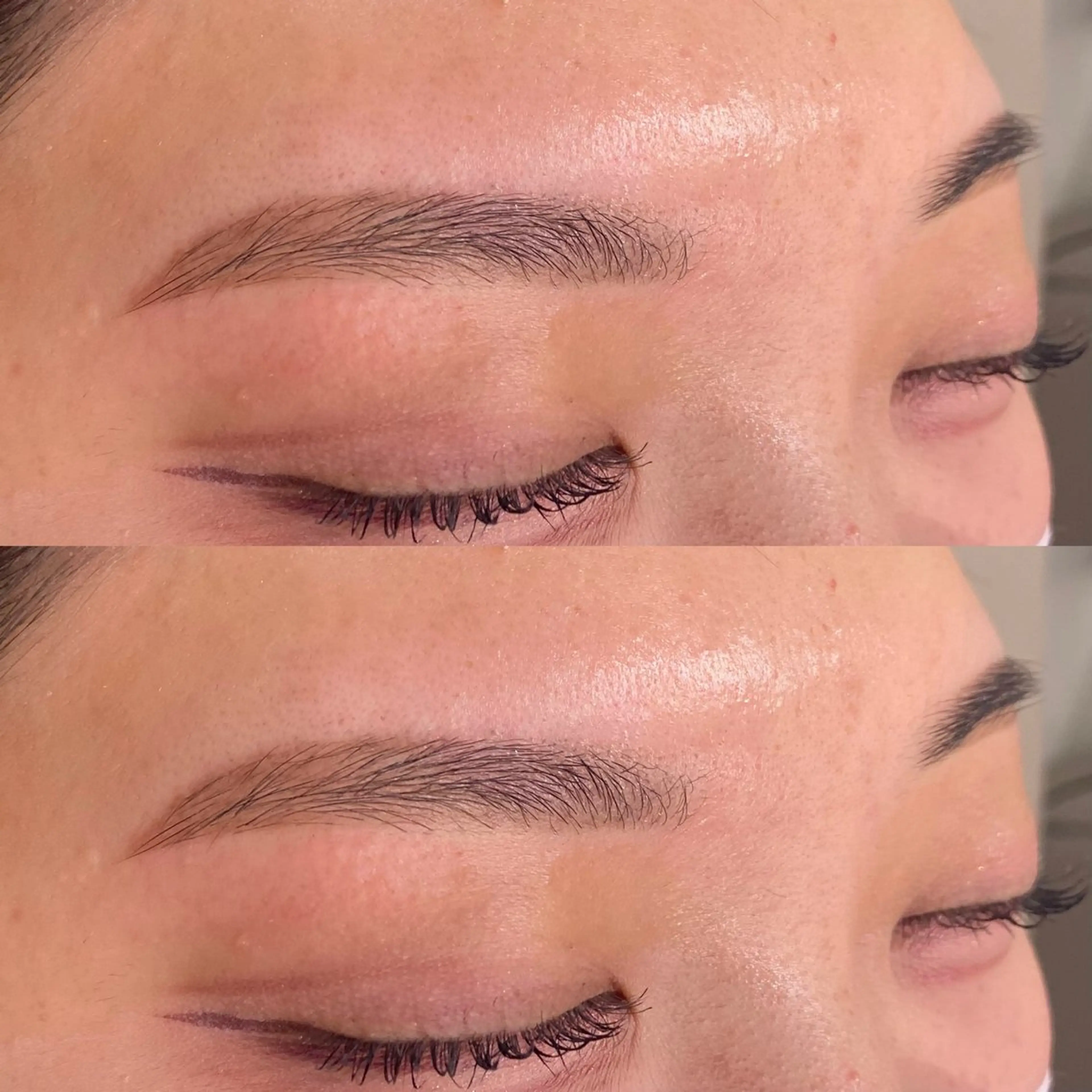 アイブロウ 眉カラー 眉毛ワックス脱毛 西島 雪輝のマツエク・マツパデザイン