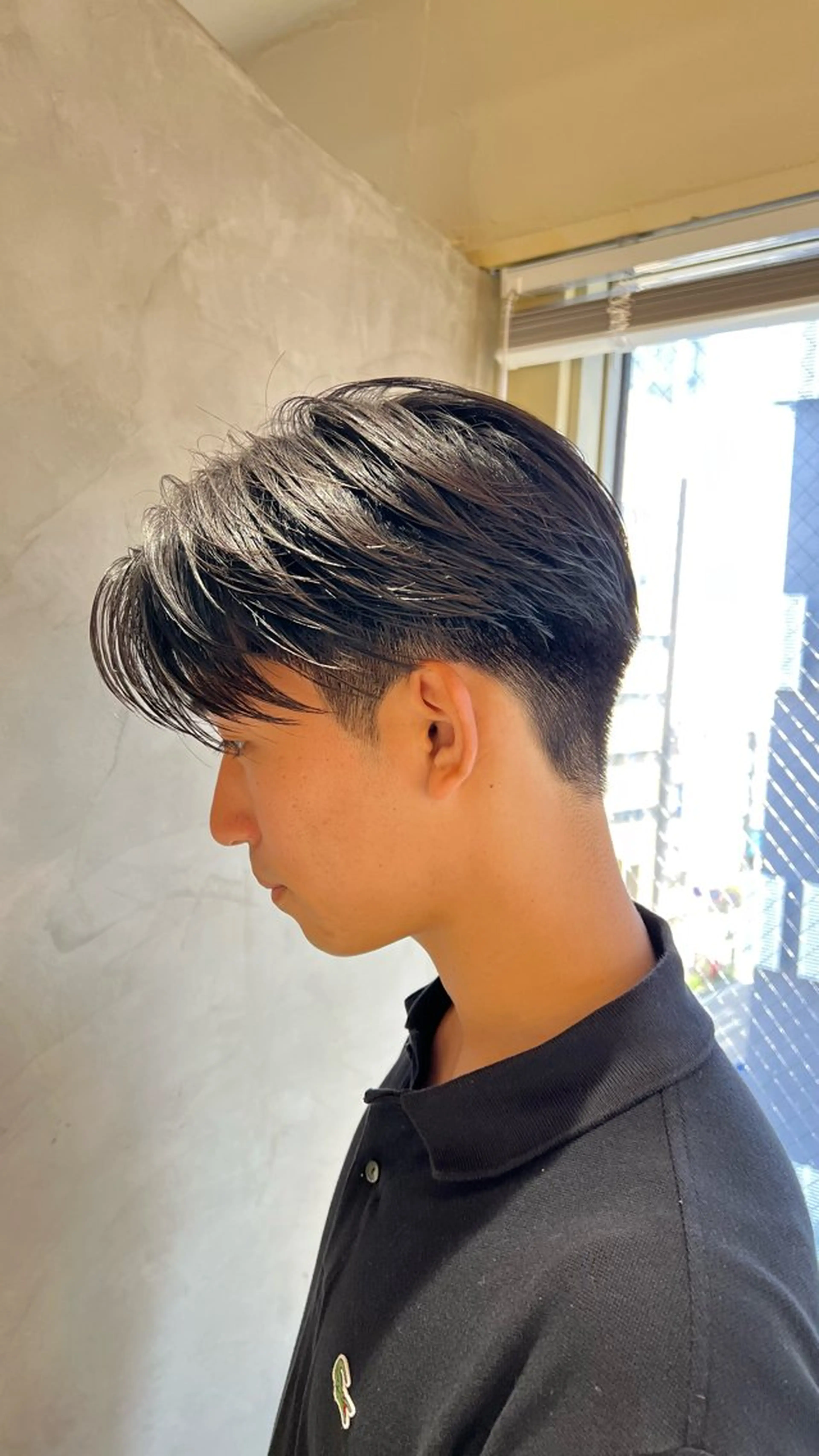 メンズ 横浜/ショート/ レイヤーカットのヘアスタイル