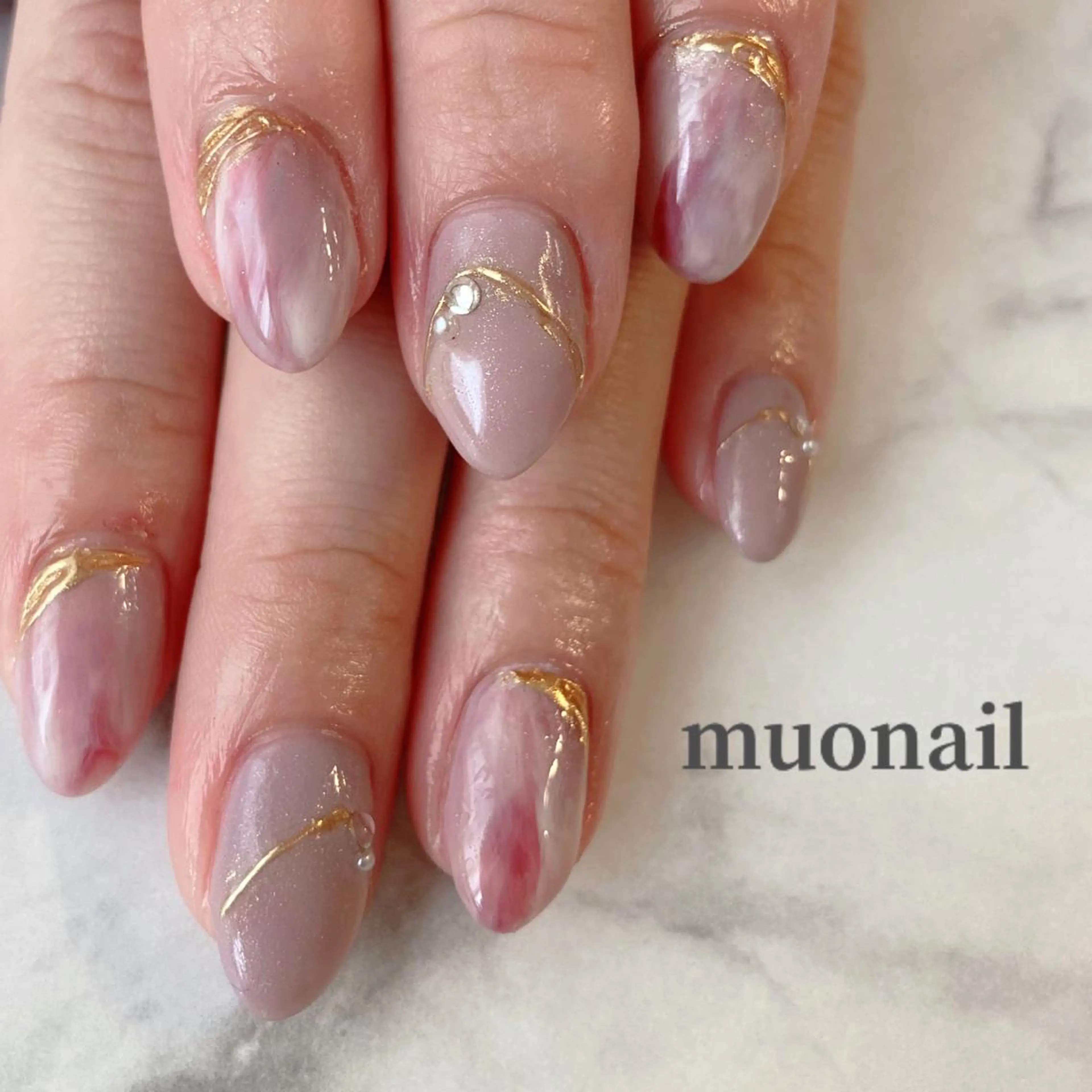 ネイル ニュアンスネイル 中川 ほののネイルデザイン