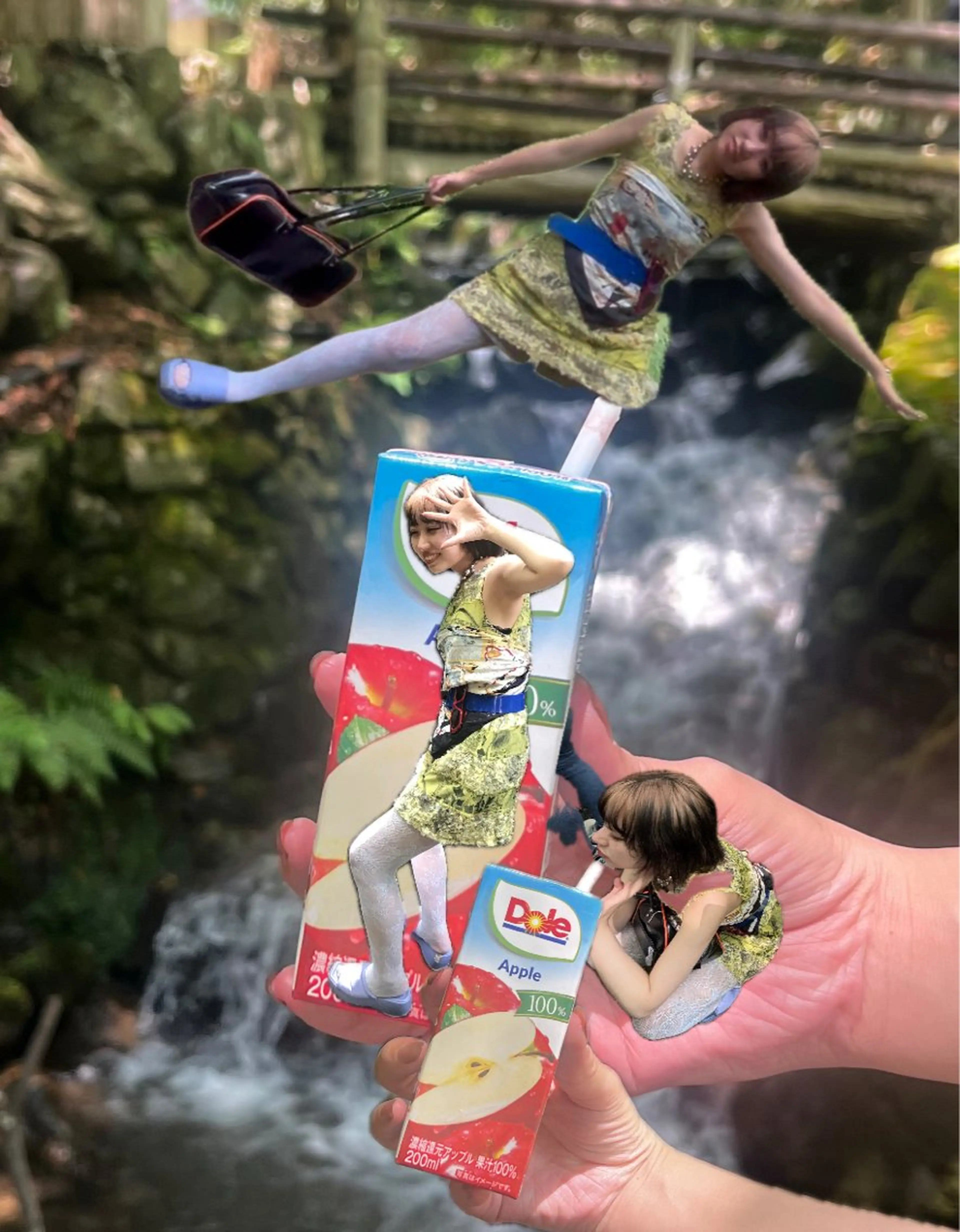 ミディアム カラー カット ヘアカラー 岡山ハイトーン・ ルーツカラー/こもものヘアスタイル