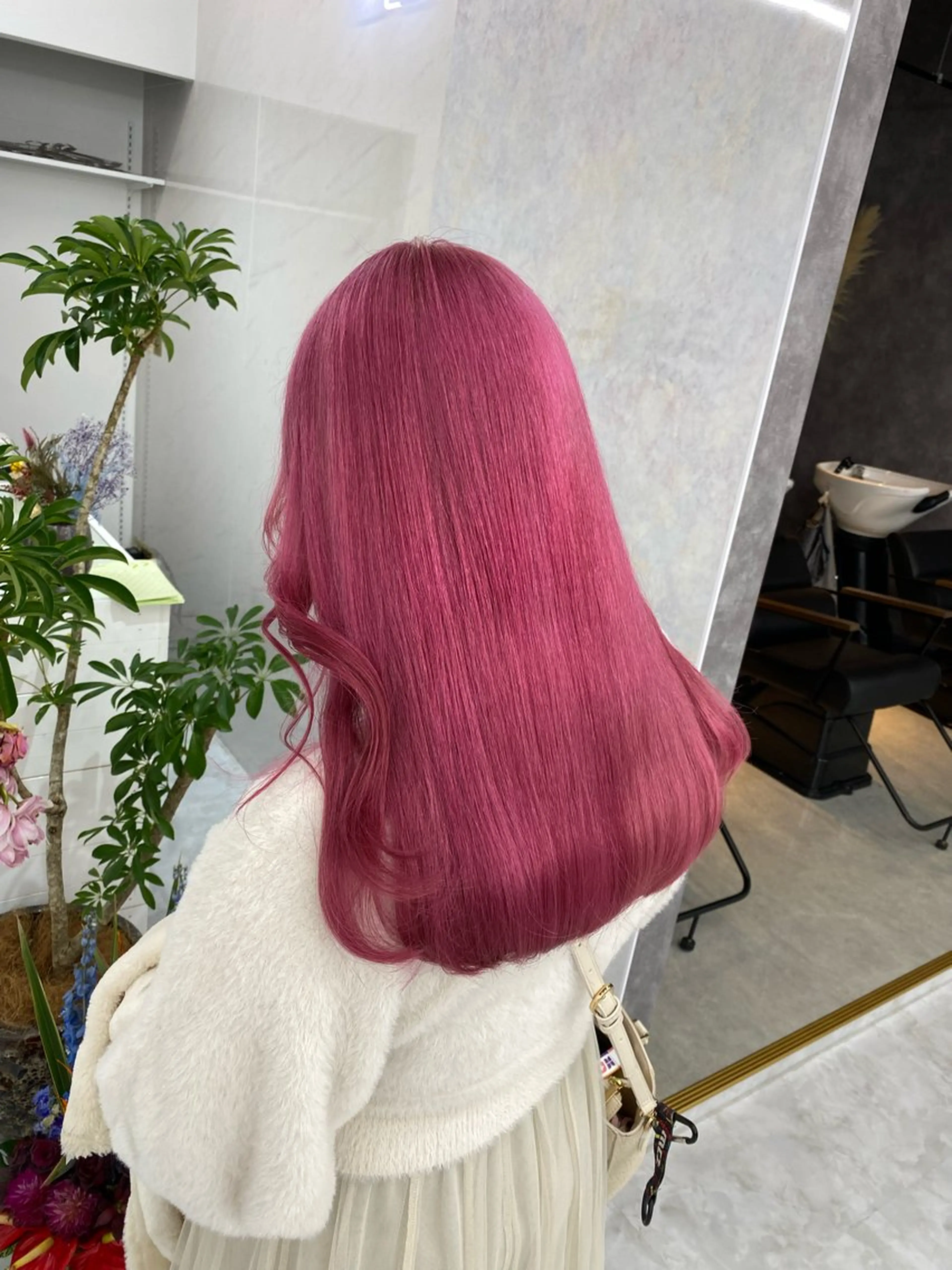 セミロング カラー ヘアアレンジ 𝐠𝐢𝐫𝐥𝐲 𝐦𝐨𝐝𝐞🖤のヘアスタイル