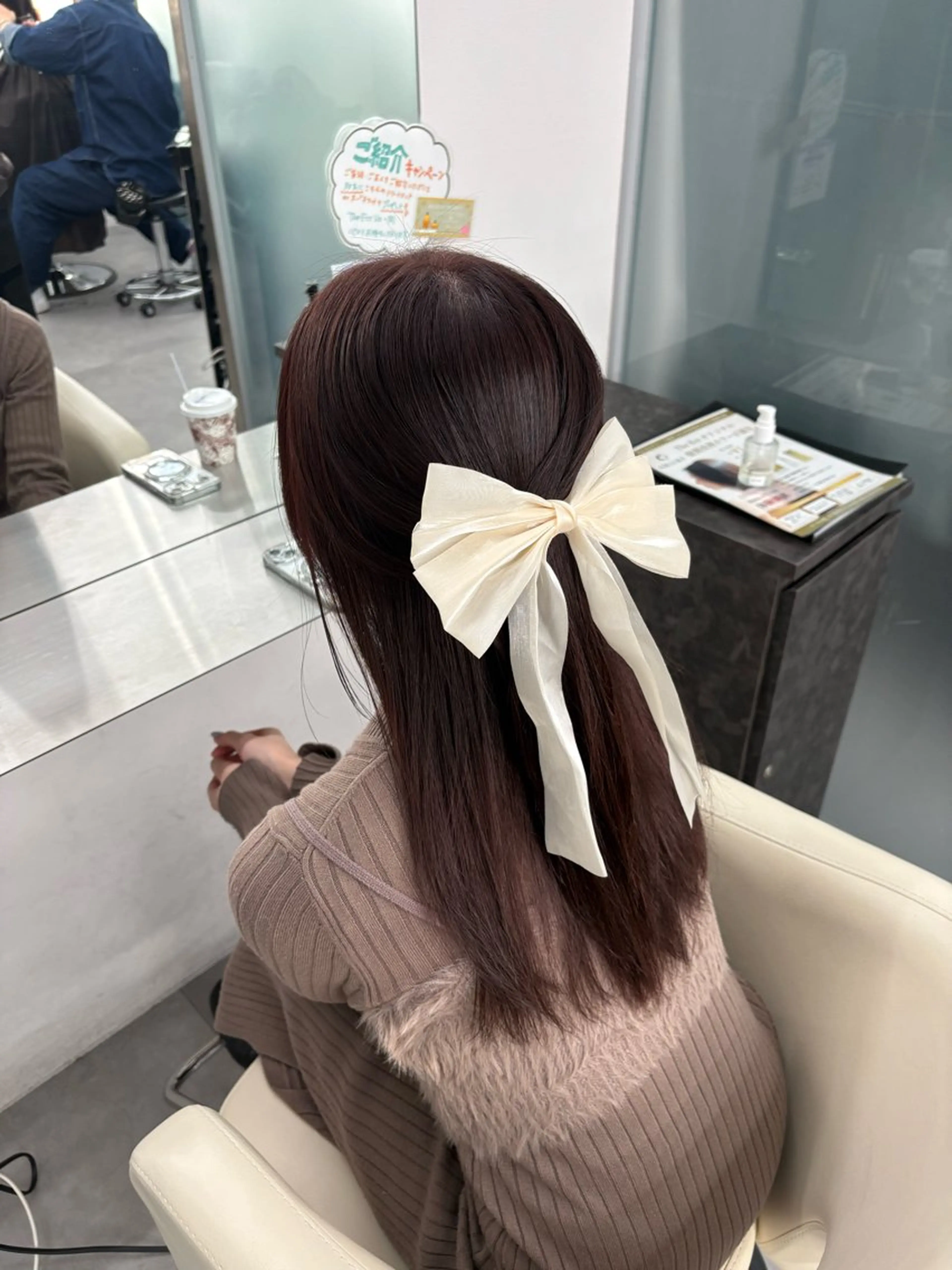 ロング カラー ヘアカラー トレンド甘めガーリー Mizuki☁️🫧のヘアスタイル