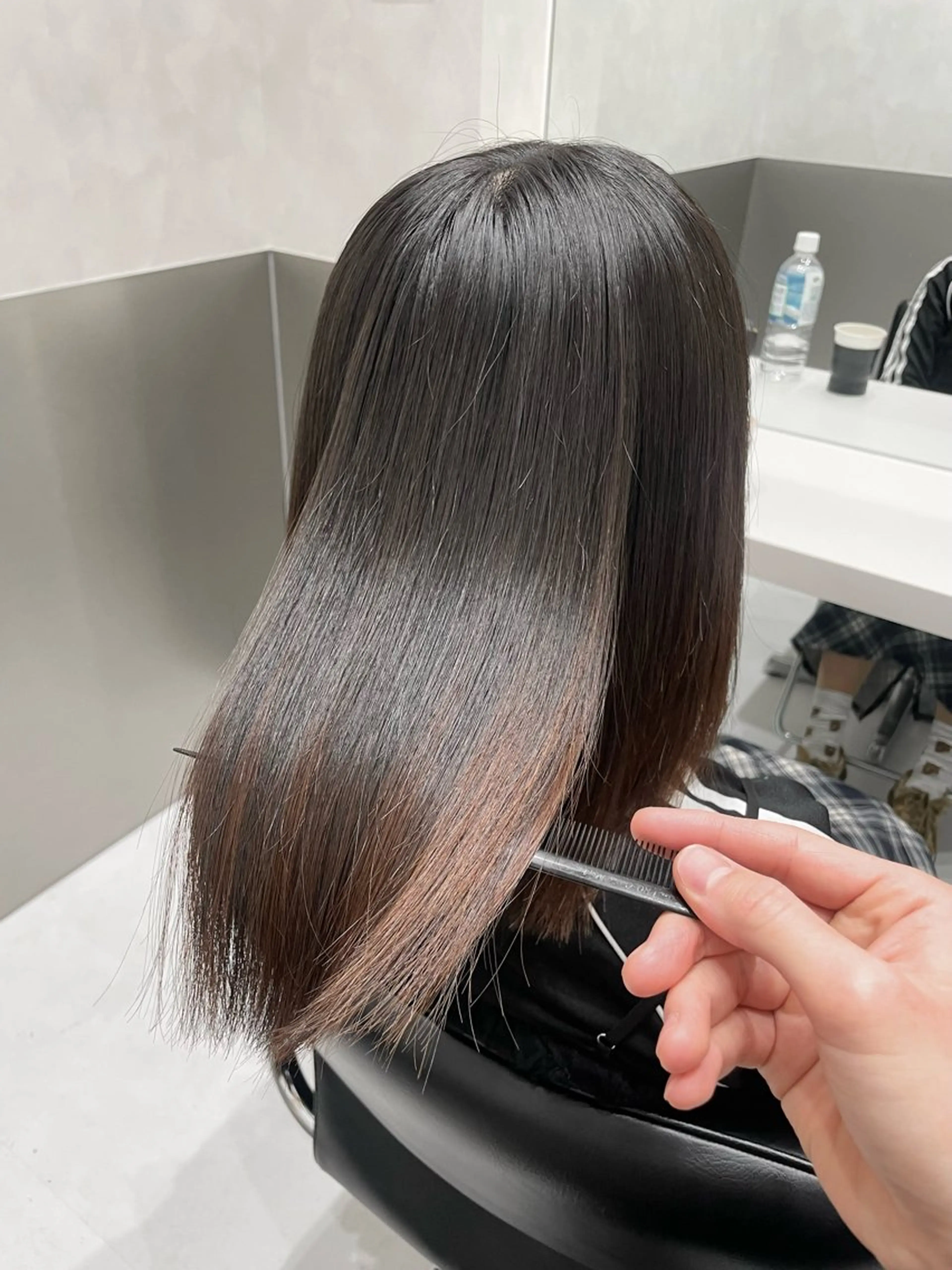 ミディアム 美髪職人あお🦕 髪質改善｜原宿のヘアスタイル