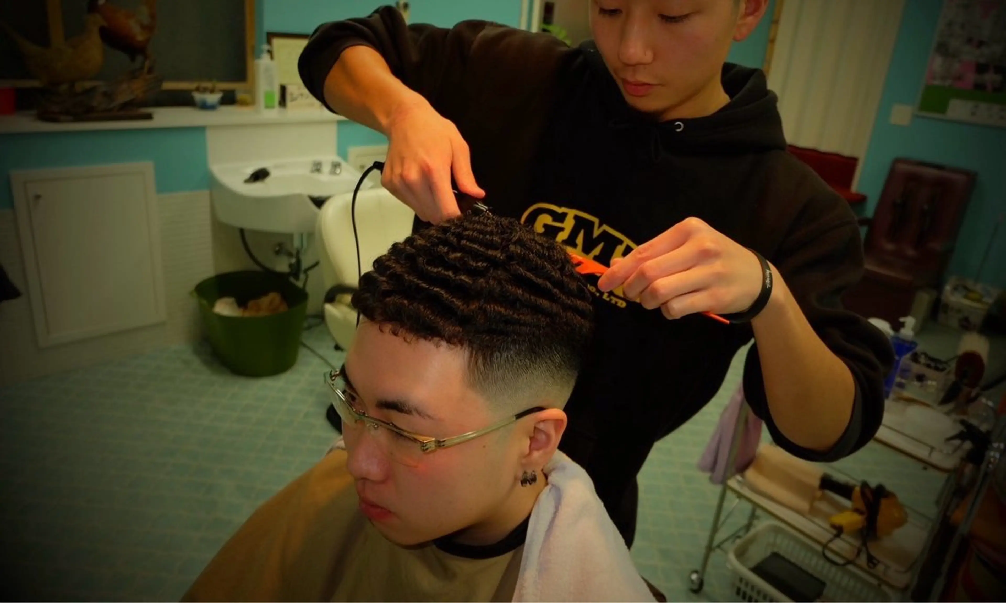 ショート カット パーマ オシャレ館タムラ所属・上戸鎖 宏樹のヘアスタイル