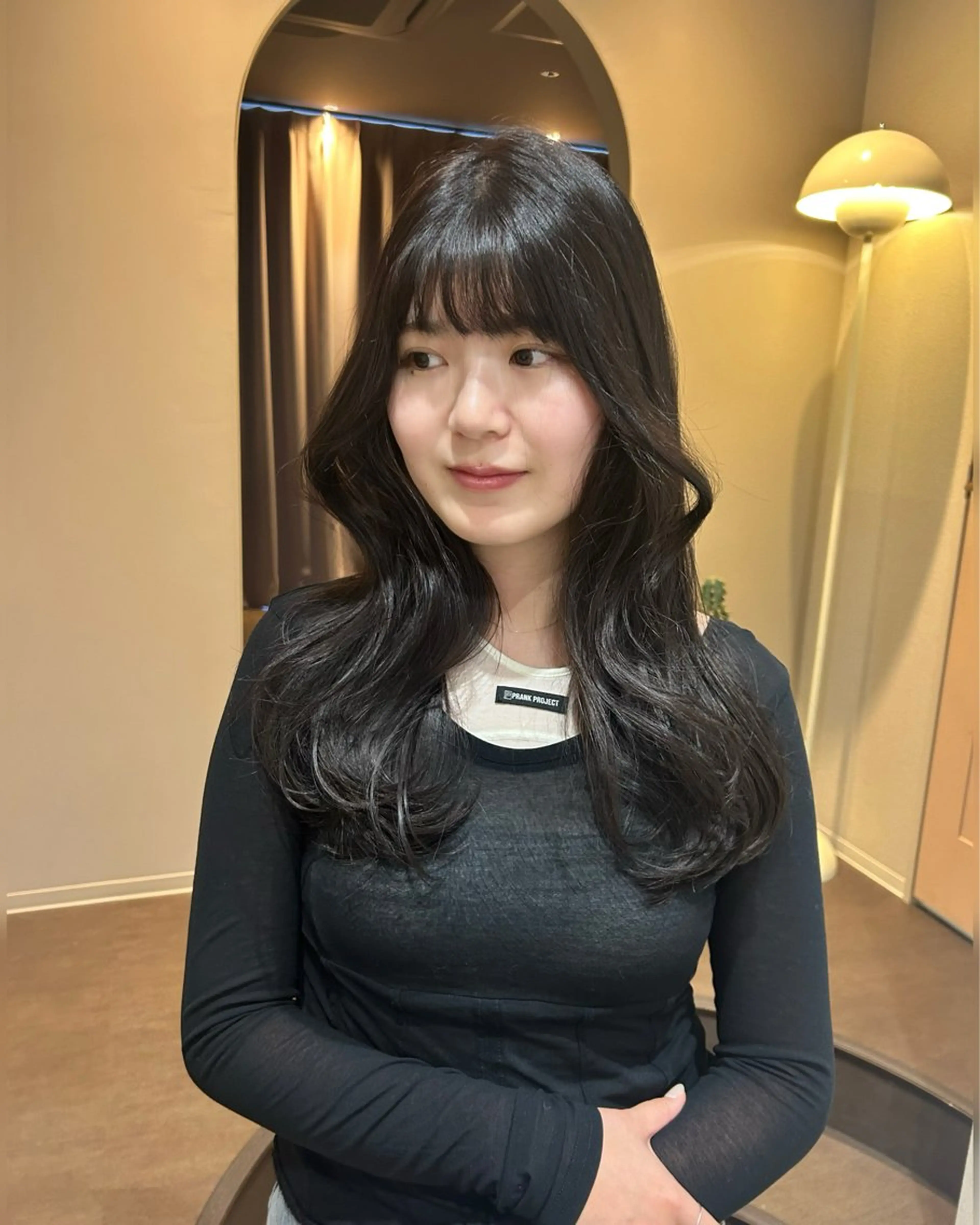 ロング カラー ヘアアレンジ 色素薄めカラー o___mioのヘアスタイル