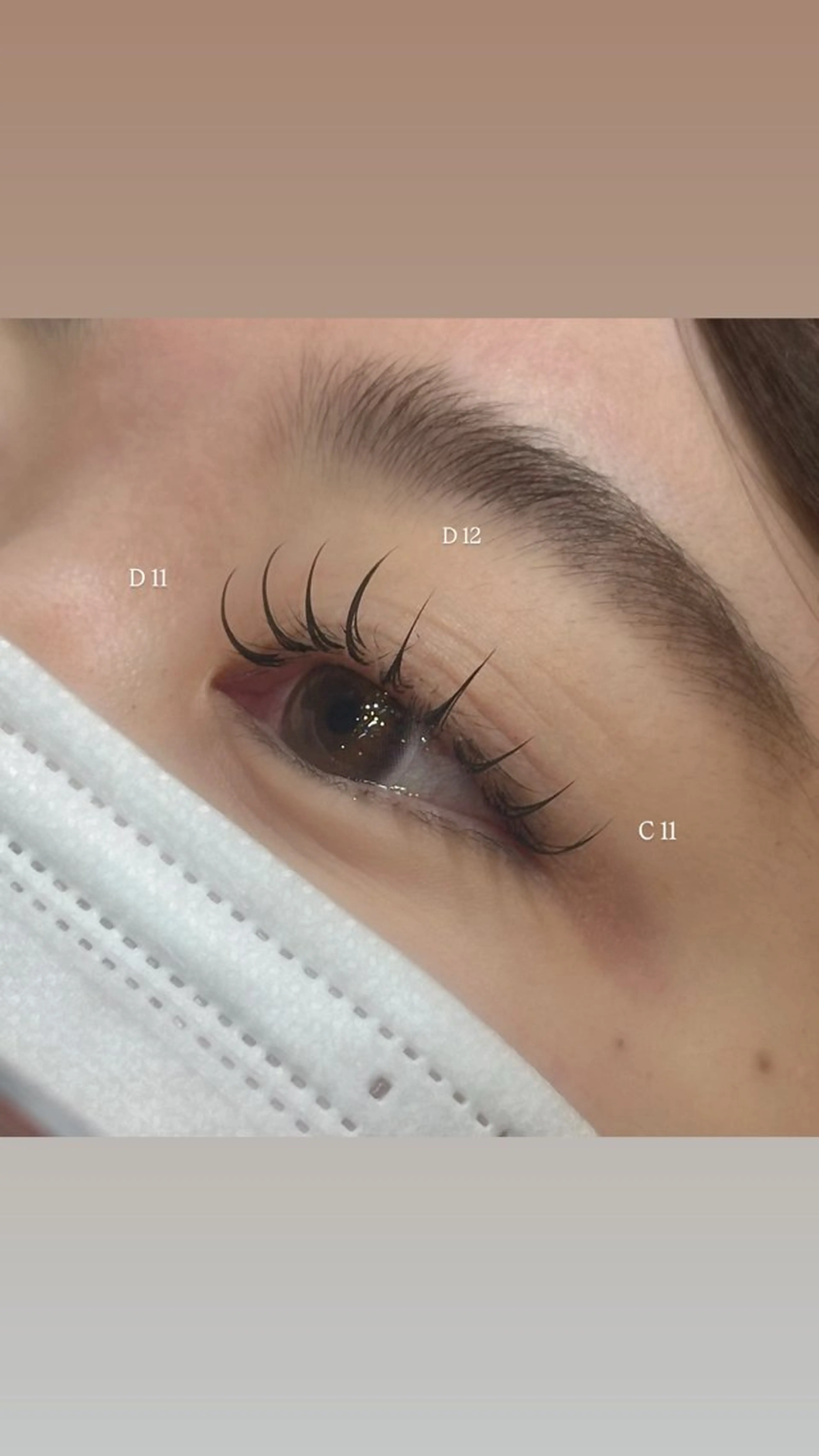 マツエク・マツパ 若狭 凜のマツエク・マツパデザイン