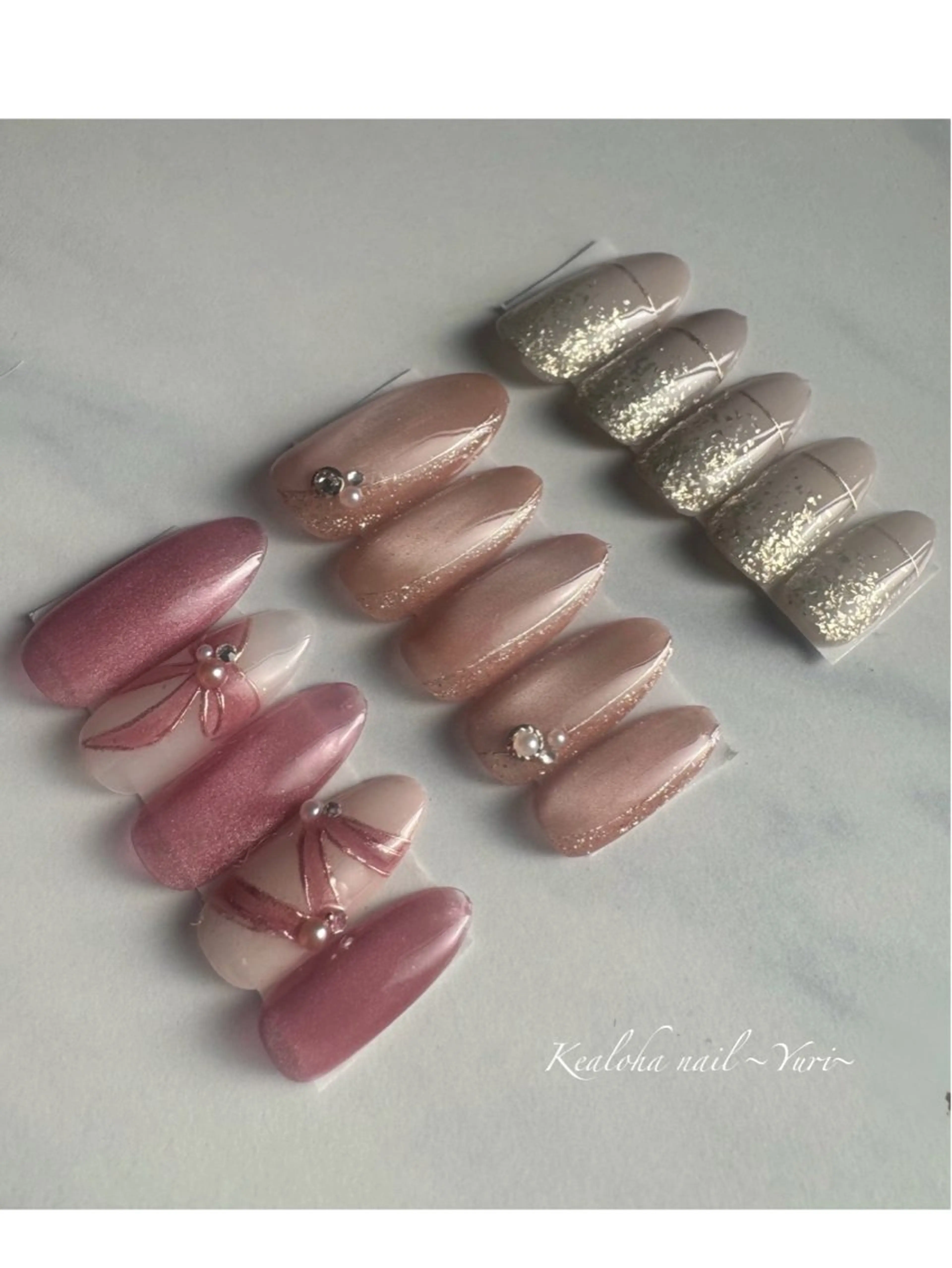 ネイル アートネイル Kealoha nail所属・西村 ゆりのネイルデザイン