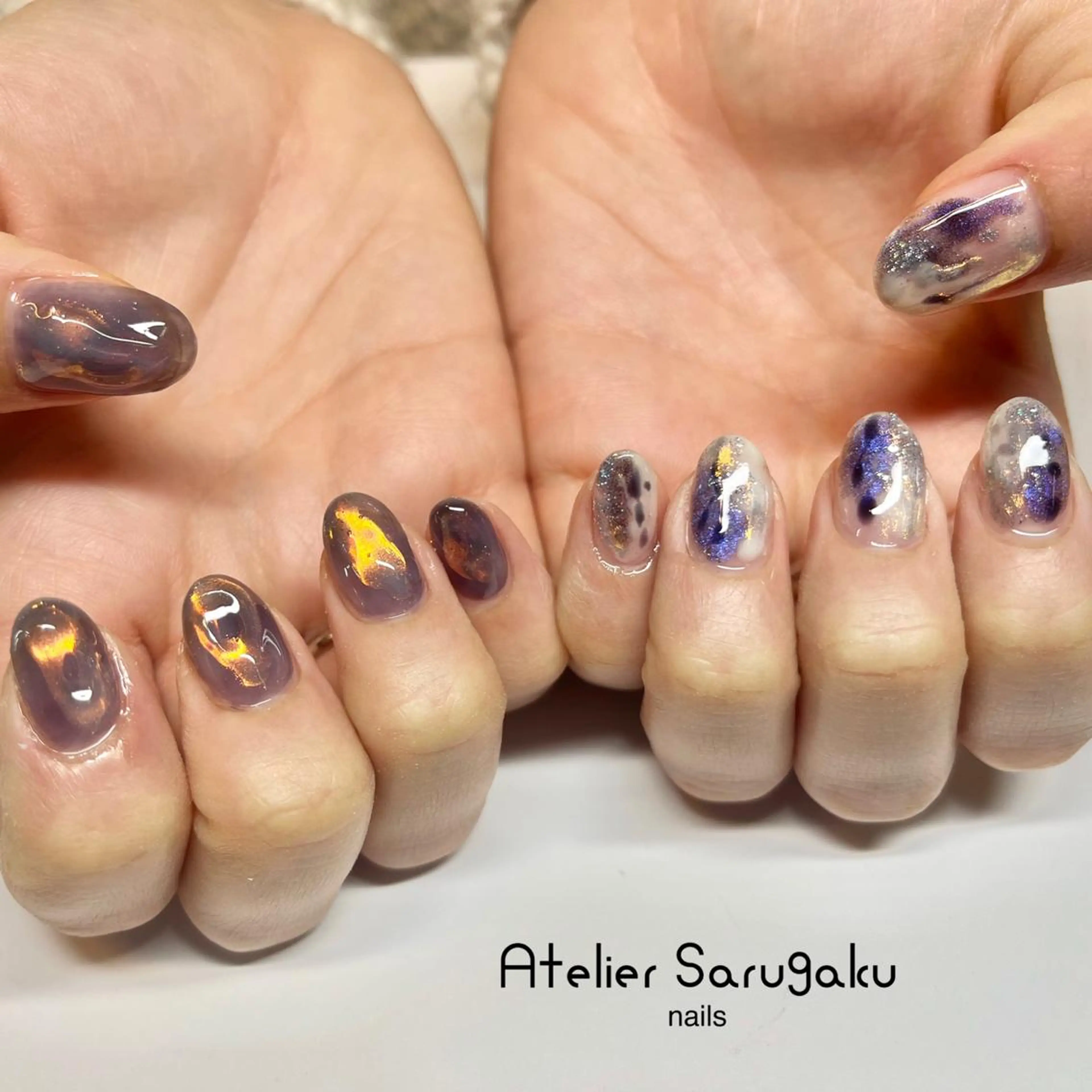 ネイル 駒沢大学sususu Marinaのネイルデザイン