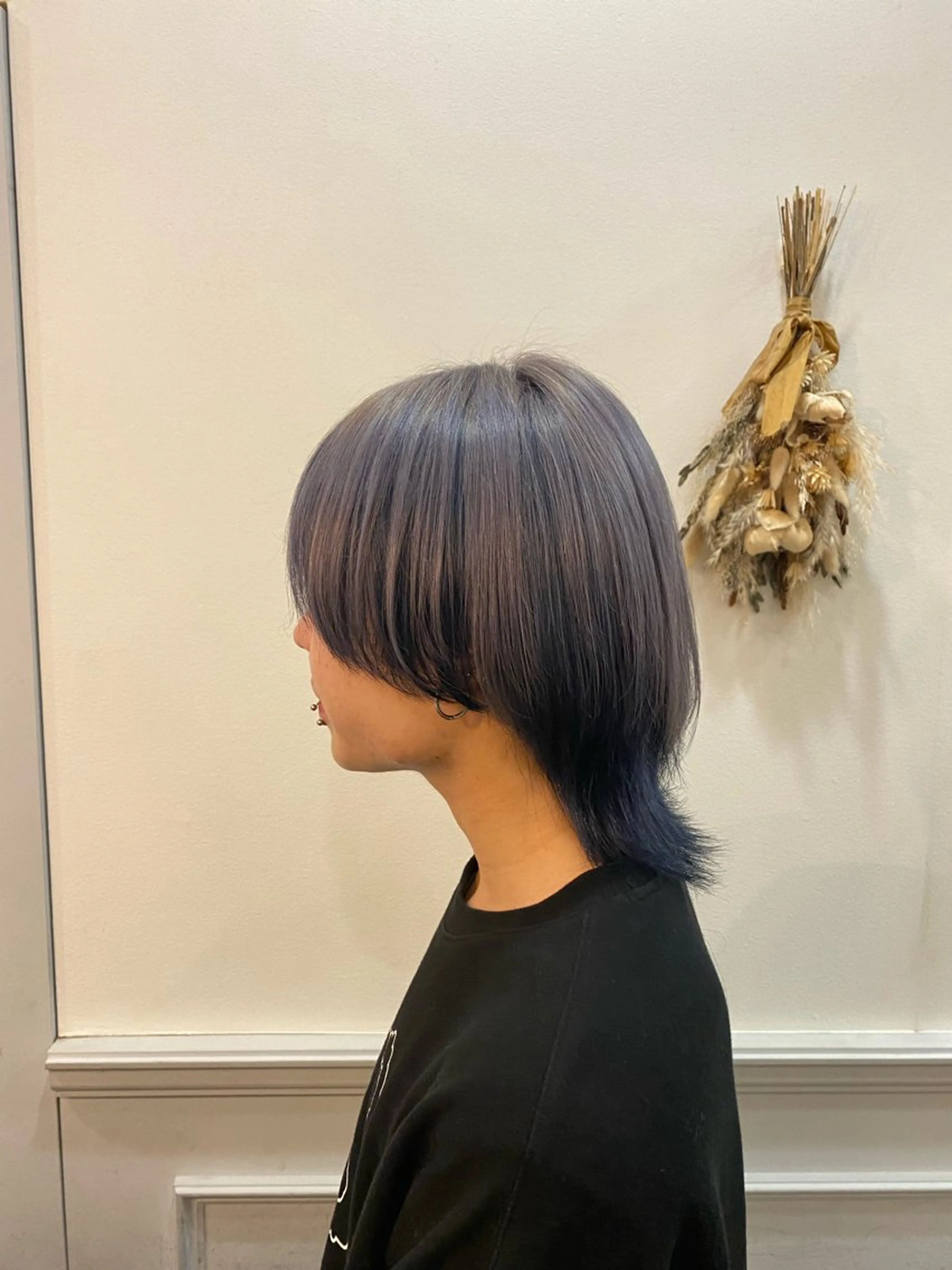 カラー ブリーチ ハイトーンカラー 縮毛矯正/🍒ྀི ナカヤマミオ🍒ྀིのヘアスタイル