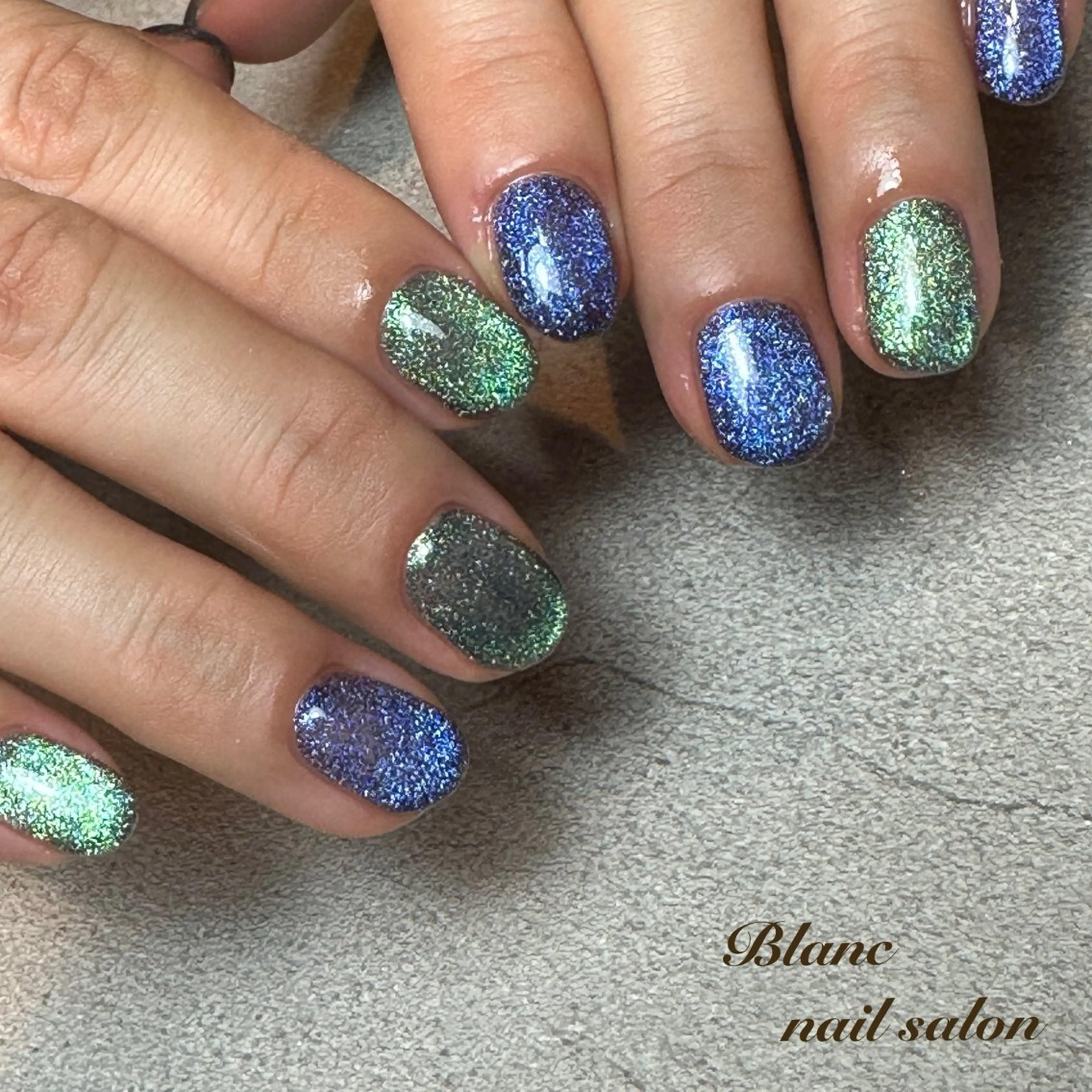 ネイル マグネットネイル Blanc ブランのネイルデザイン