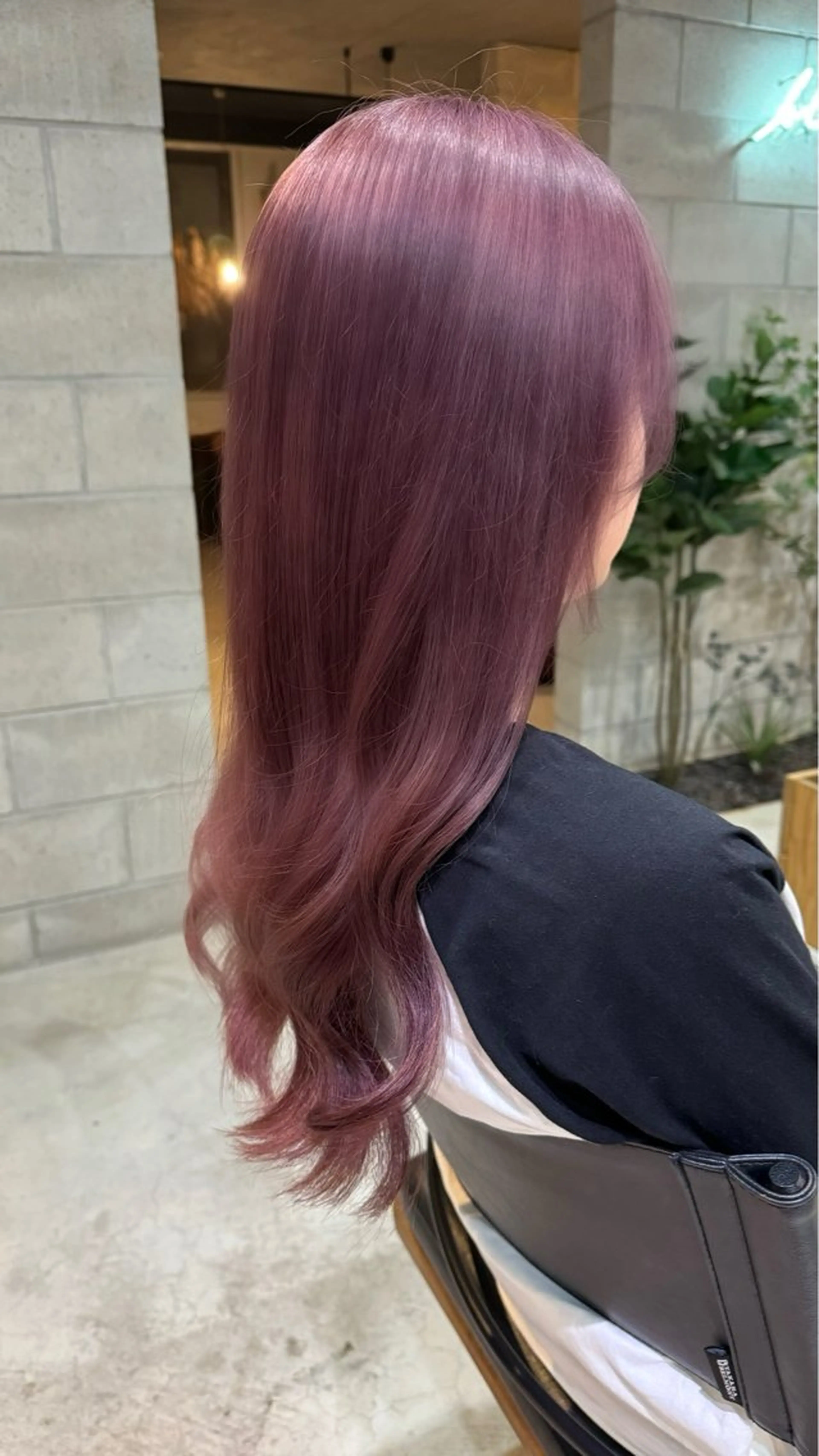 ロング 韓国風ヘア カラー/ 髪質改善/新吾ありさのヘアスタイル