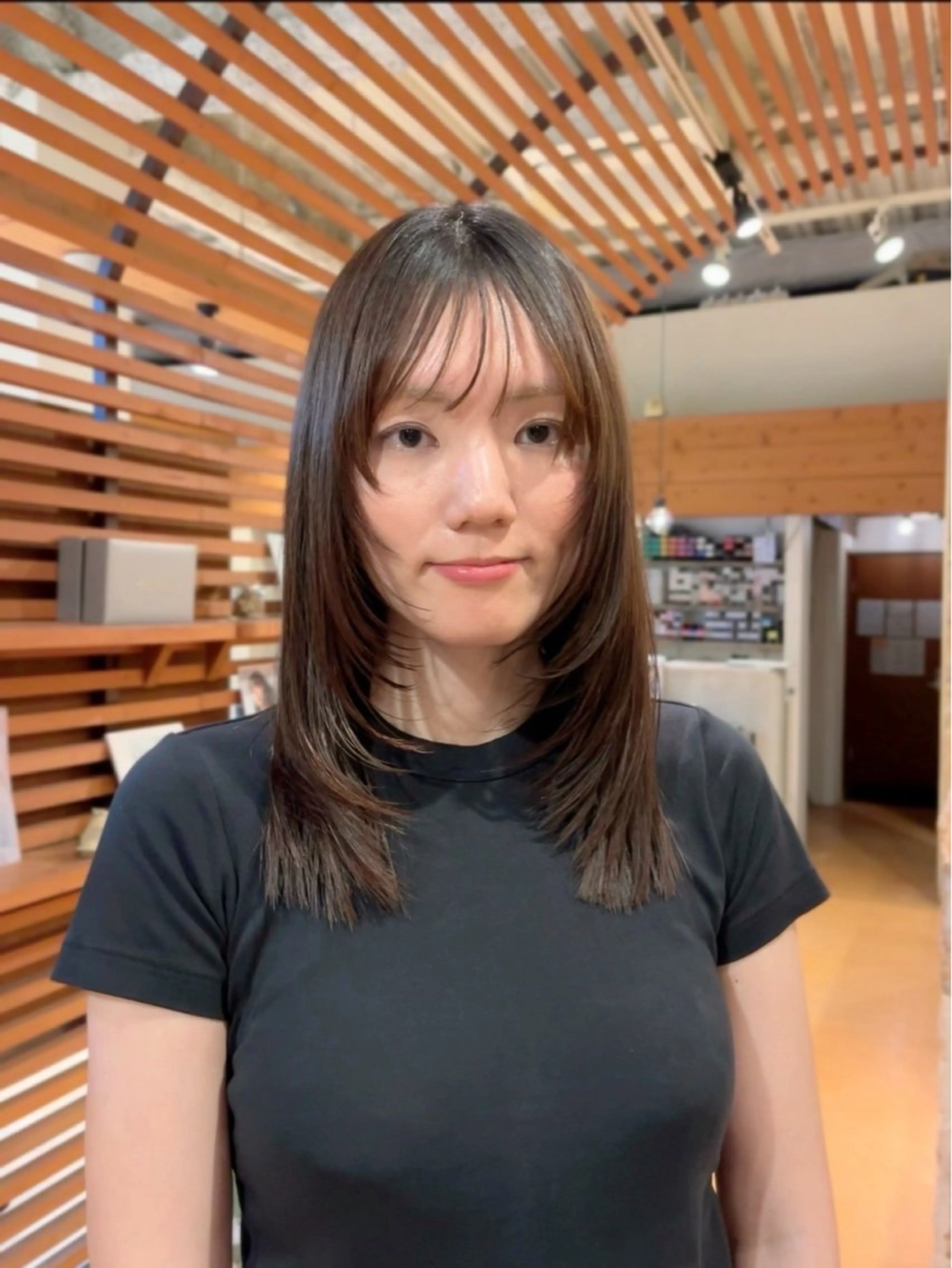 ミディアム レイヤー指名No.1 /ショート/たおさきのヘアスタイル