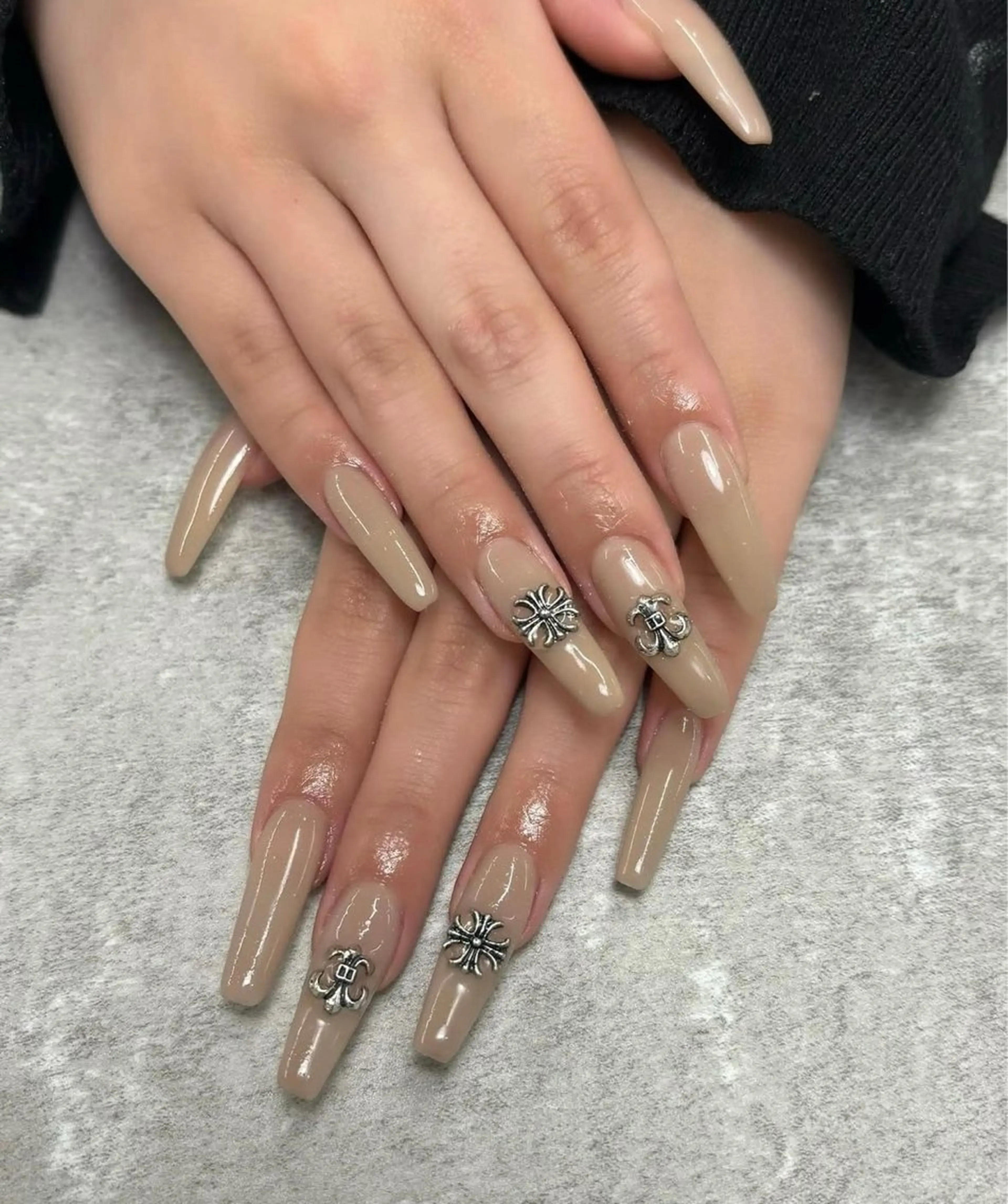 ネイル ワンカラーネイル スカルプネイル ワンホンネイル ハンドネイル icy nail れいあのネイルデザイン