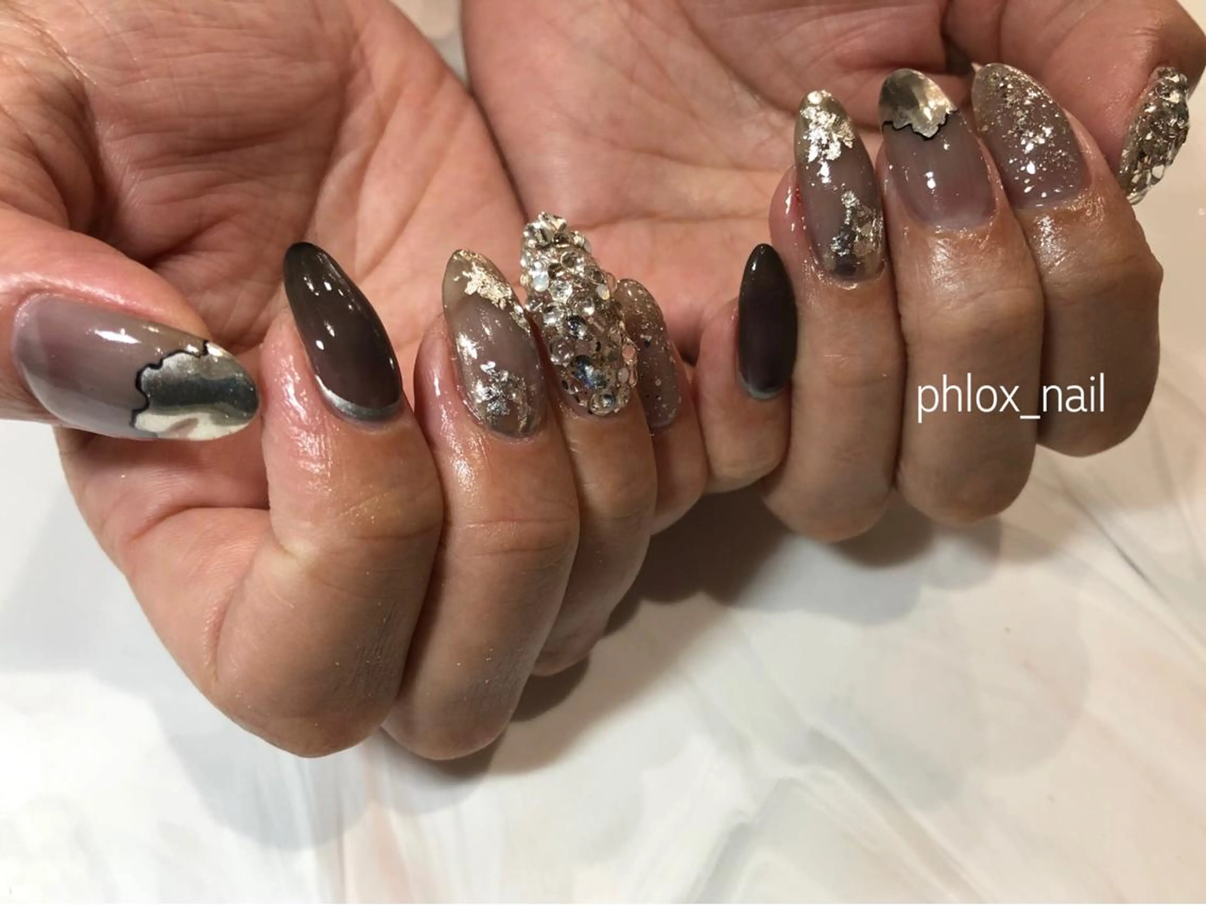 ネイル s/w ＿shokoのネイルデザイン