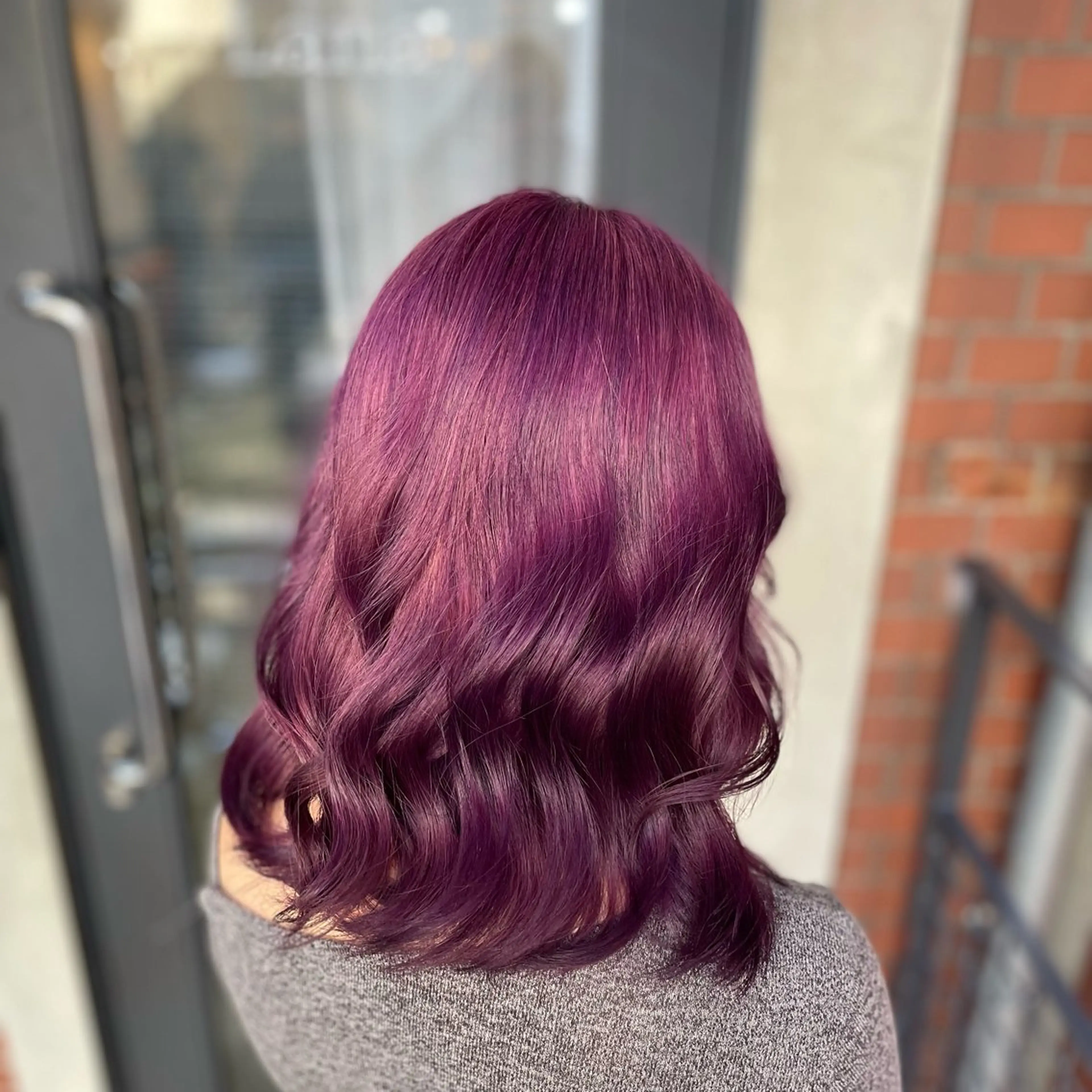 セミロング カラー ヘアカラー トリートメント GaKu/ハイトーン /ブリーチ/レイヤーのヘアスタイル