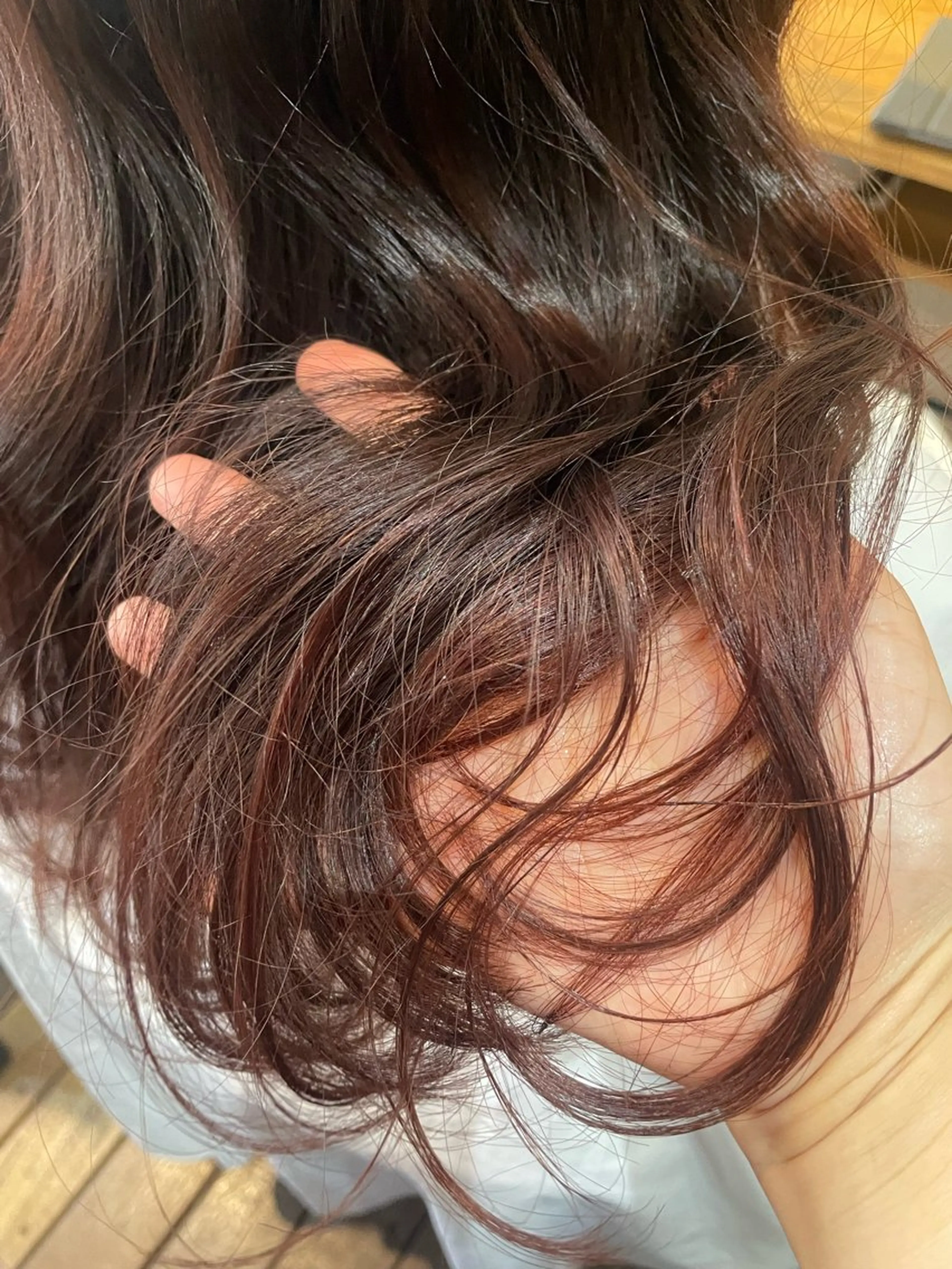 ロング アイブロウ◎ rista藤岡佳世のヘアスタイル