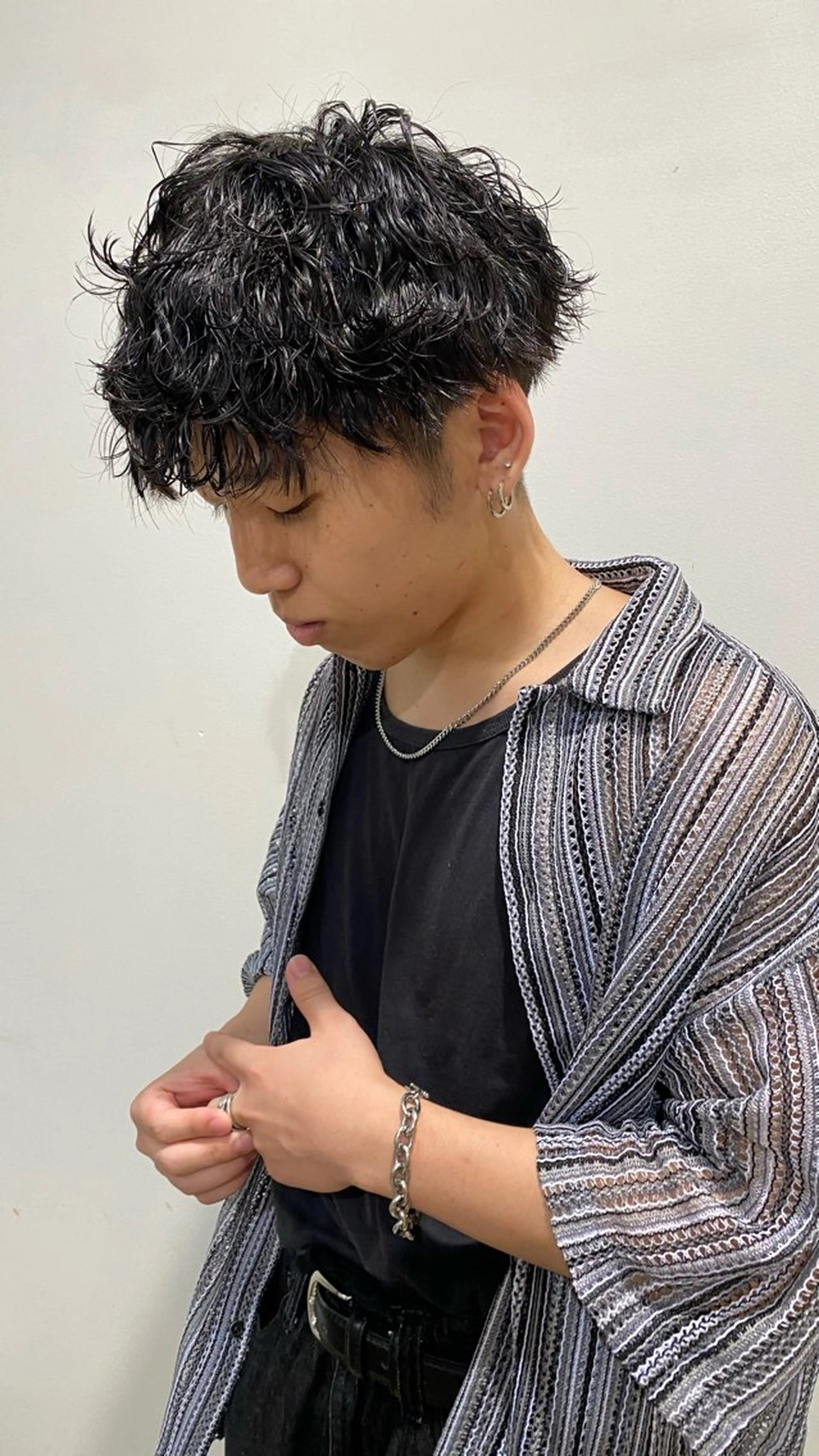 【9月　限定💥】メンズパーマ&ケアトリートメントの写真