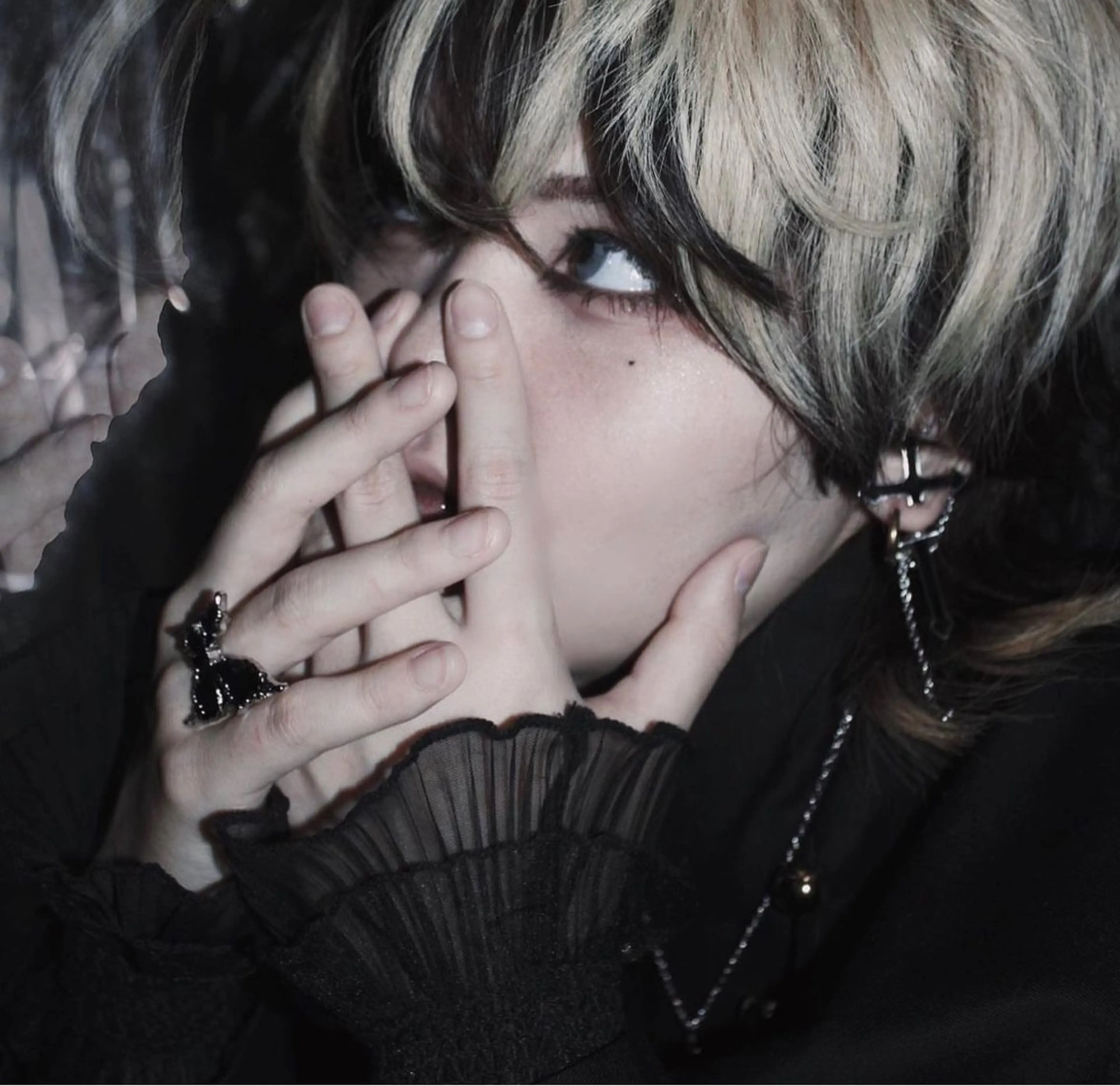 ミディアム カラー デザインカラー/ハイ トーン/konomiのヘアスタイル