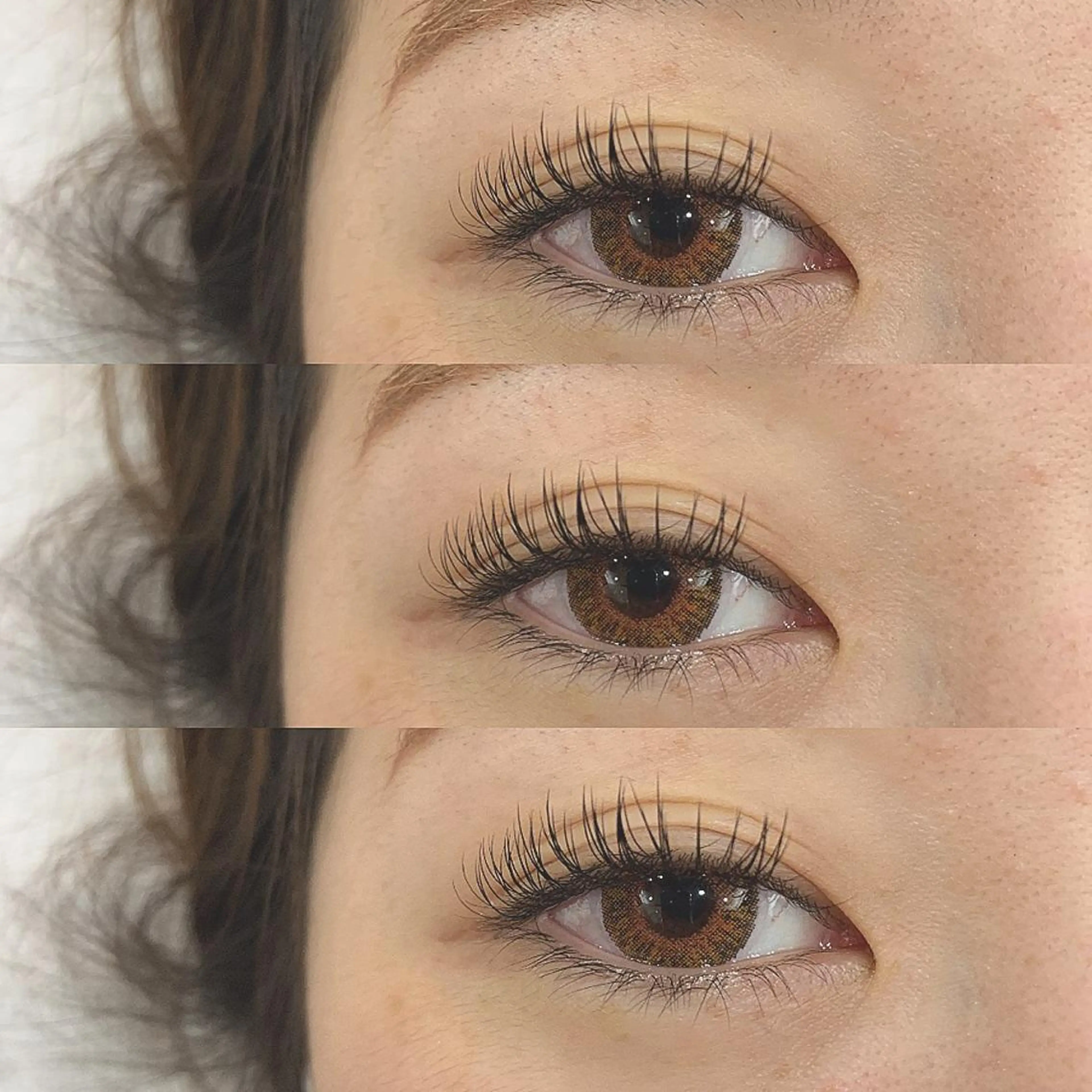 マツエク・マツパ フラットラッシュ AMI ウルフパーマ/メンズのヘアスタイル