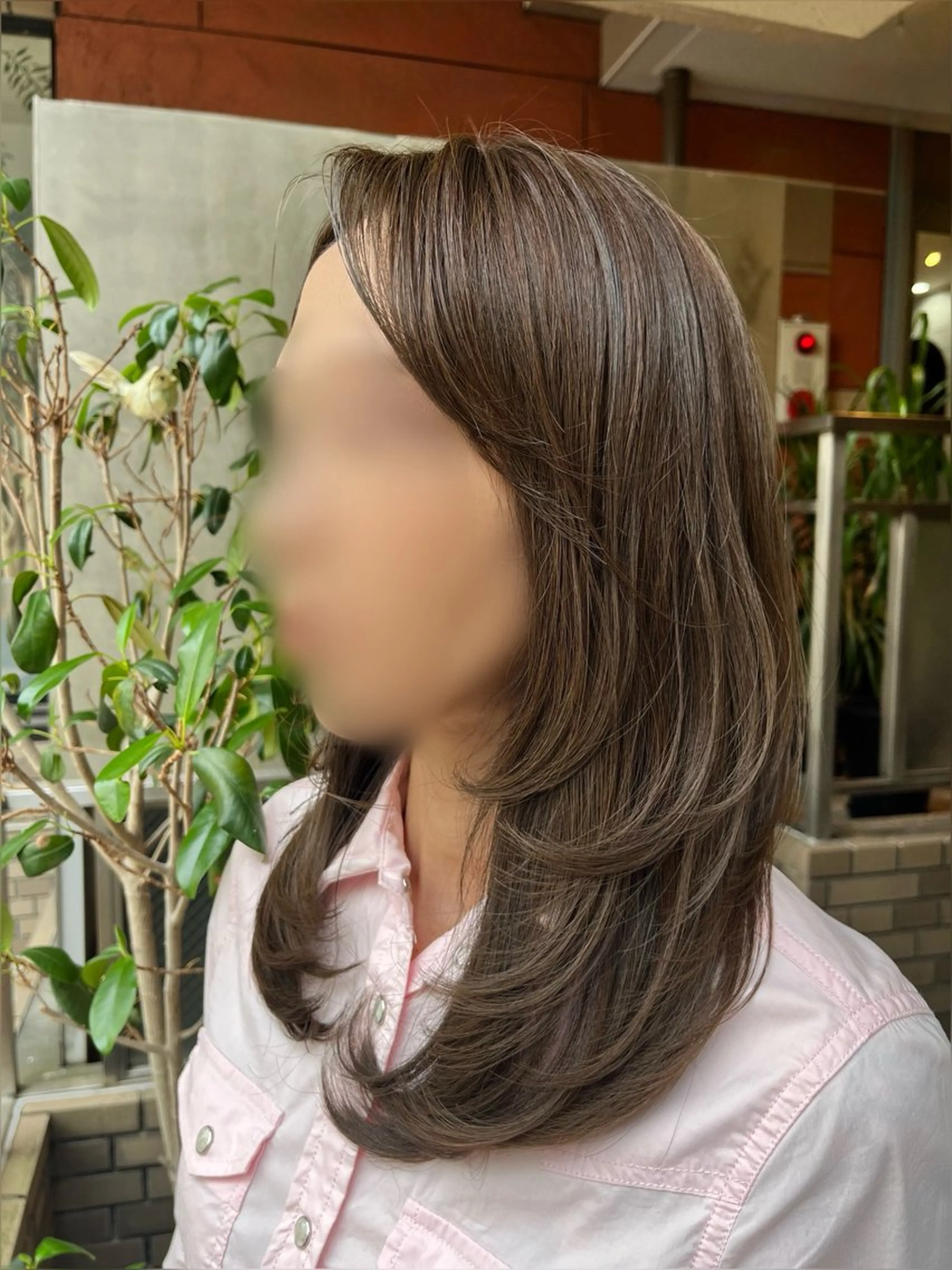 セミロング レイヤーカット SPiRA Beauty design&spa【スピラ】所属・郁弥✨ レイヤー/改質改善のヘアスタイル