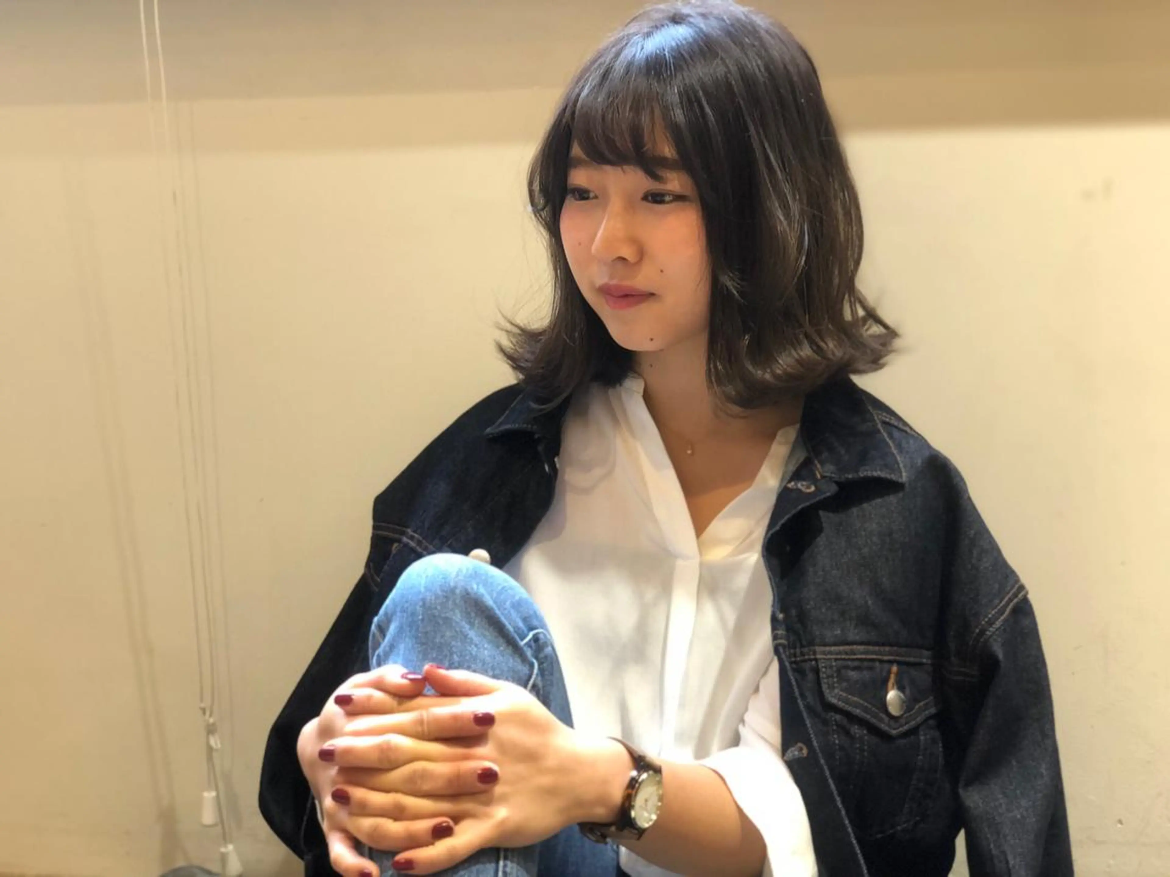ミディアム ヘアカラー ⭐️店長　藤野 正博⭐️のヘアスタイル