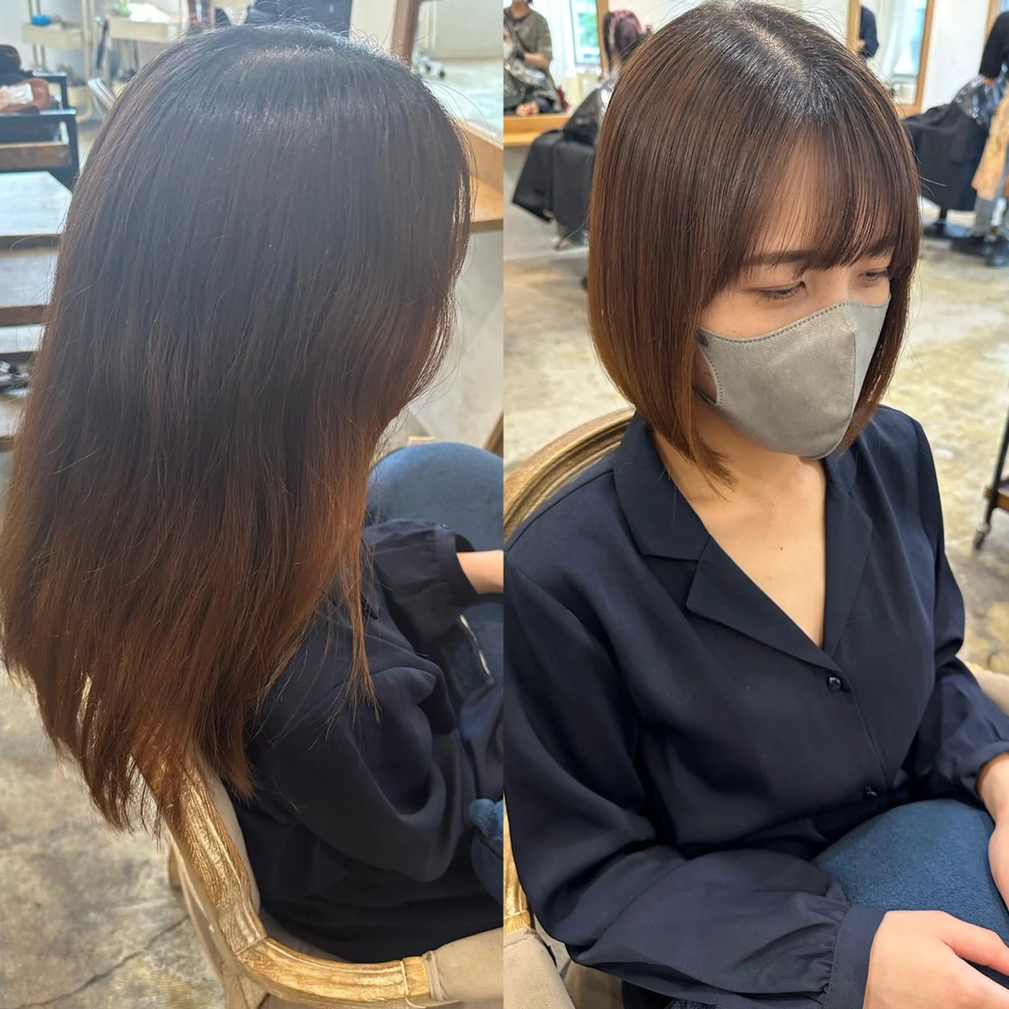 ミディアム 髪質改善×レイヤー 齊藤翔太のヘアスタイル