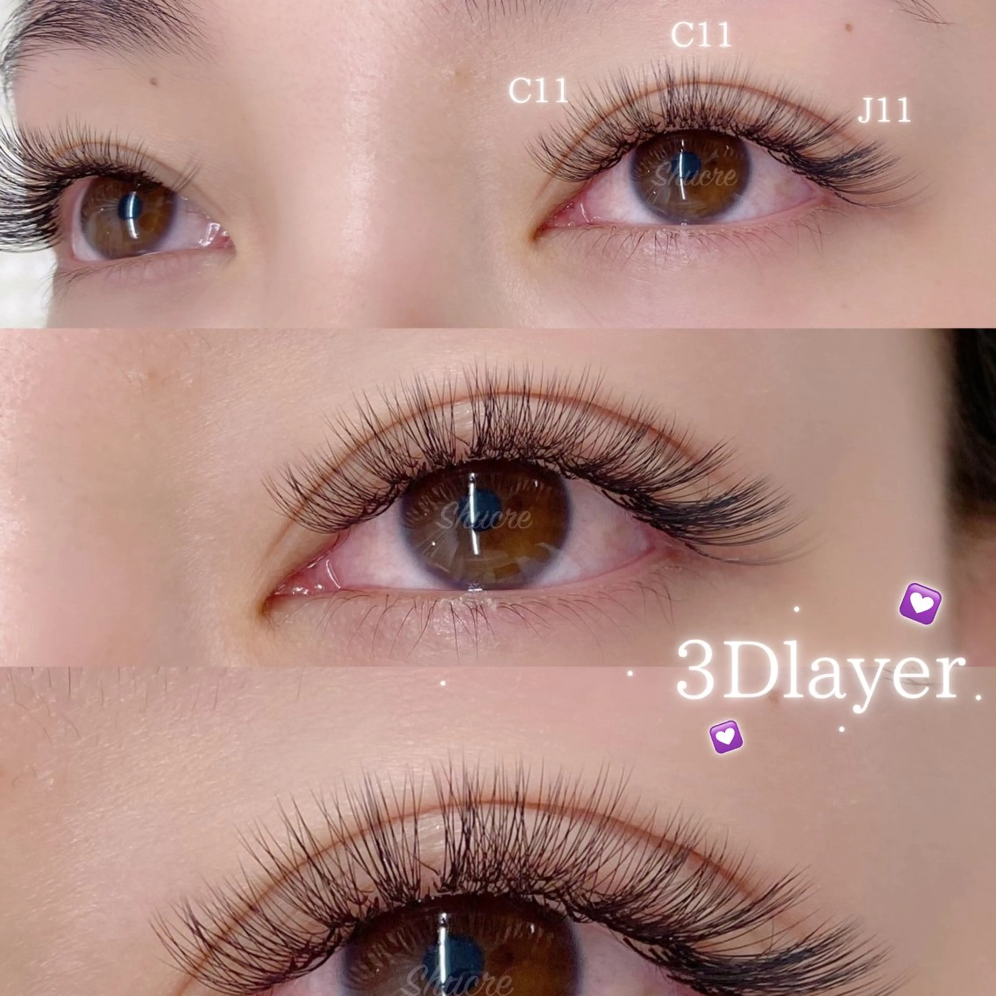 マツエク・マツパ Shucre栄店🤍 Rikaのマツエク・マツパデザイン