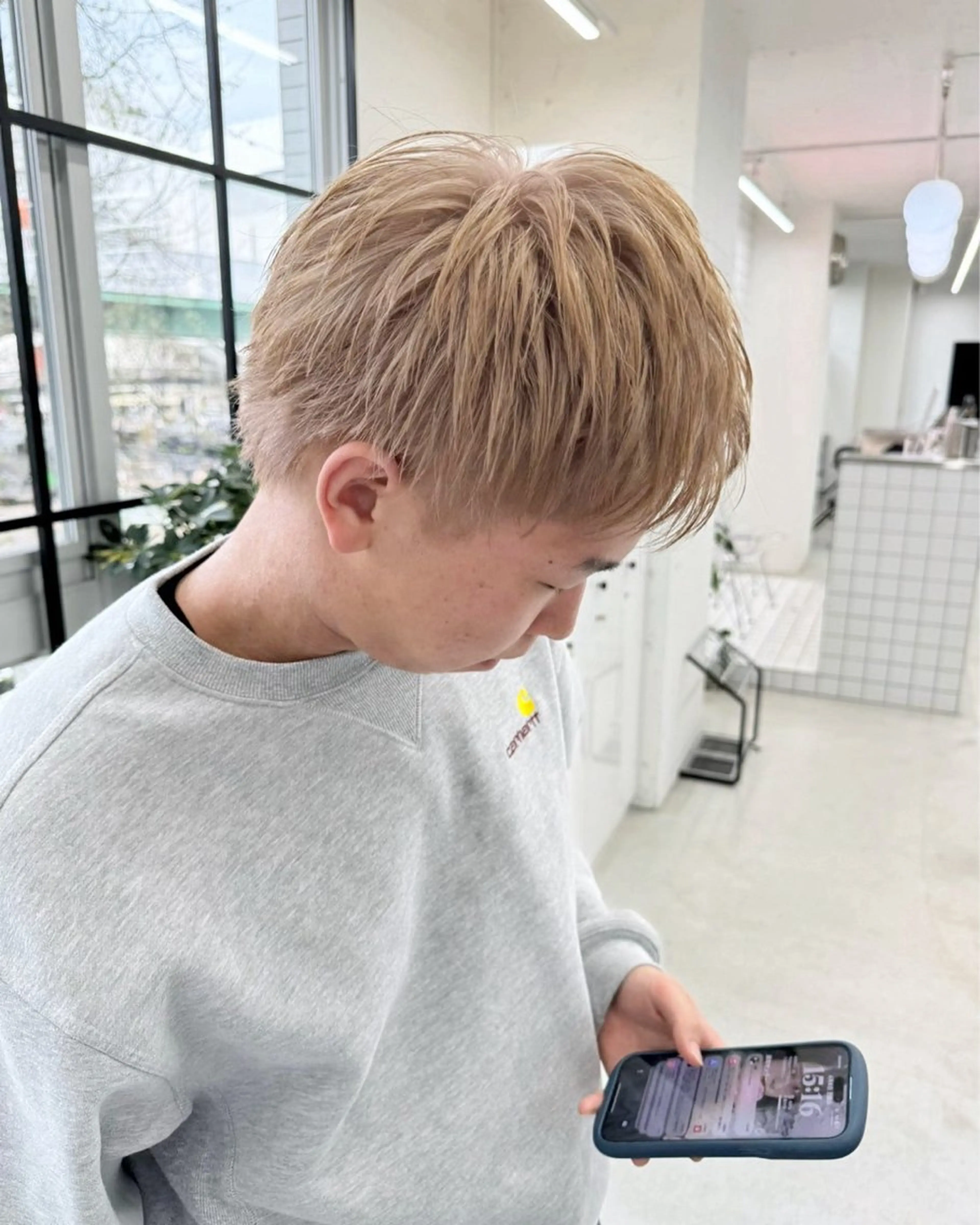 『⭐️メンズ限定クーポン🩵』ワンカラー＋ヘッドスパサービス💆‍♂️🫧の写真