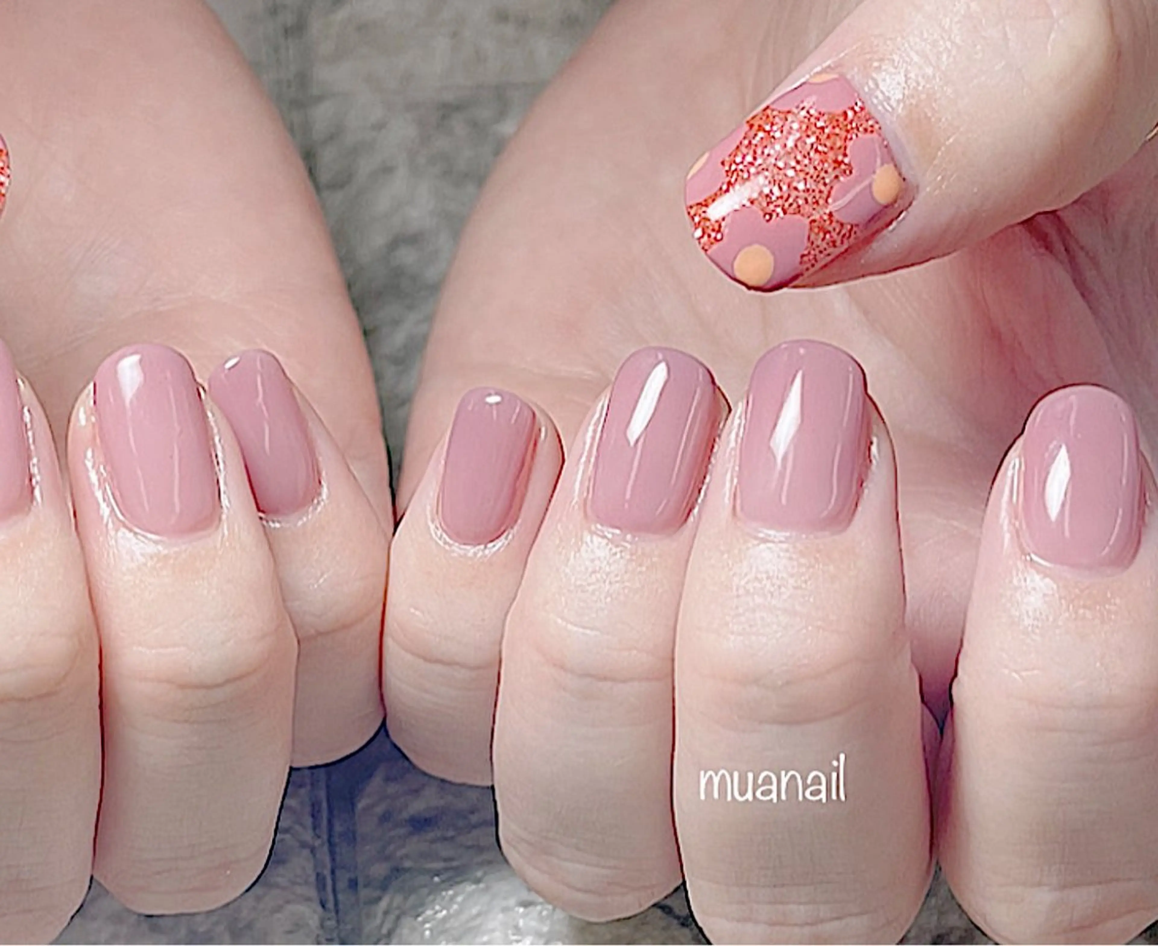 ネイル フラワーネイル ハンドネイル mua nail mikiのネイルデザイン