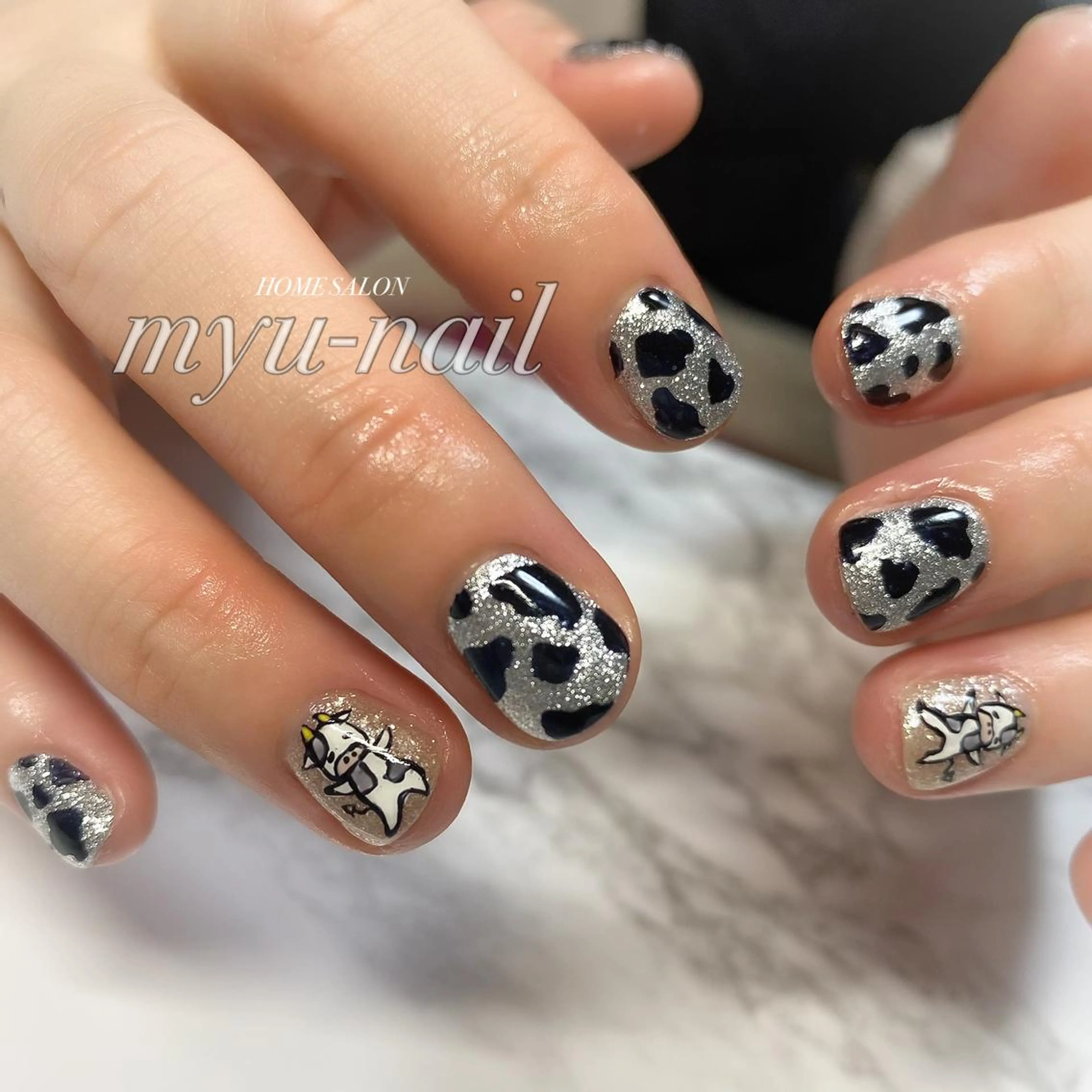 ネイル ハンドネイル ホームサロン myu-nailのネイルデザイン