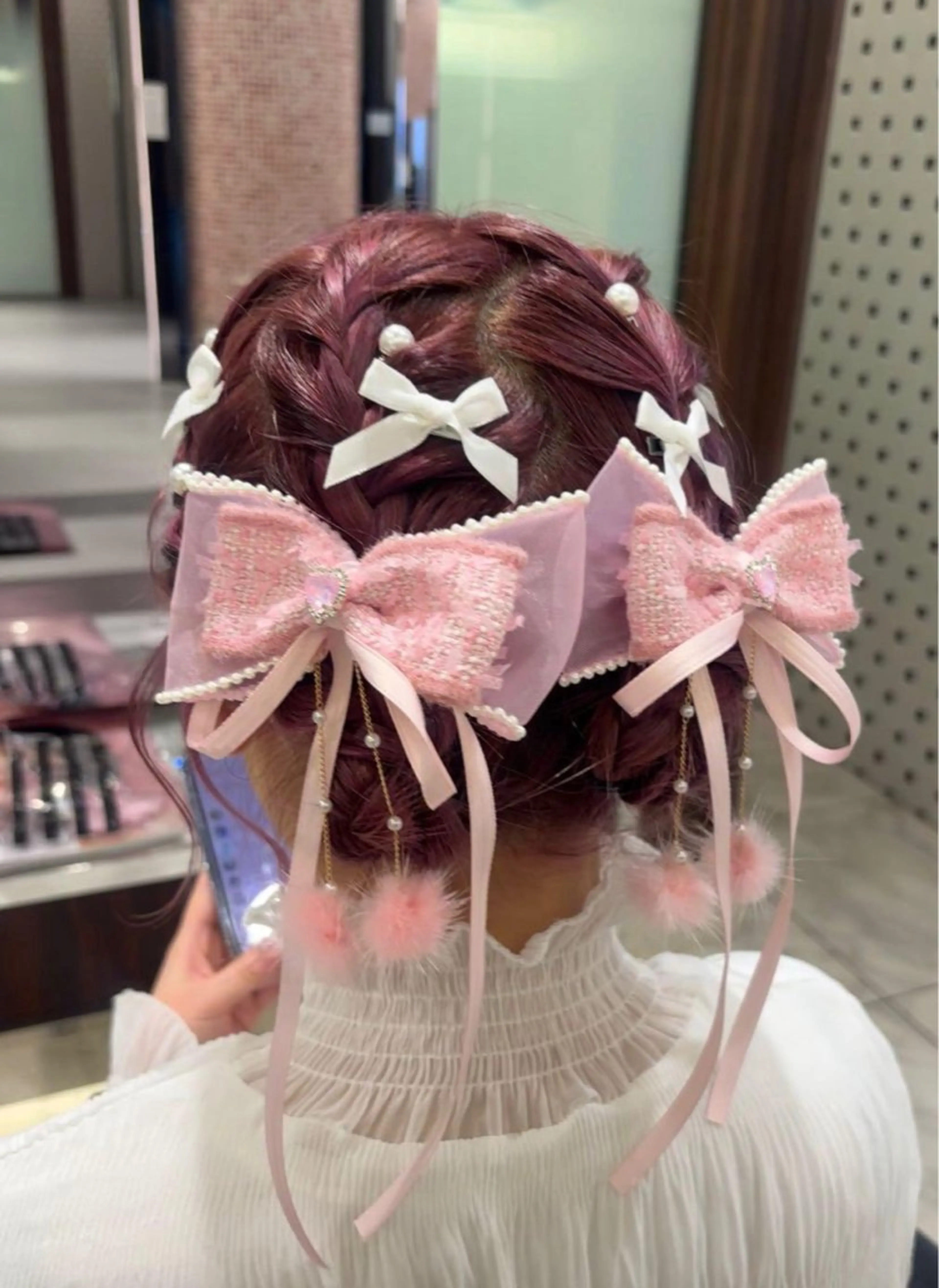 ミディアム ヘアアレンジ ヘアセット 銀座🌿ヘア アレンジ🌿さやかのヘアスタイル