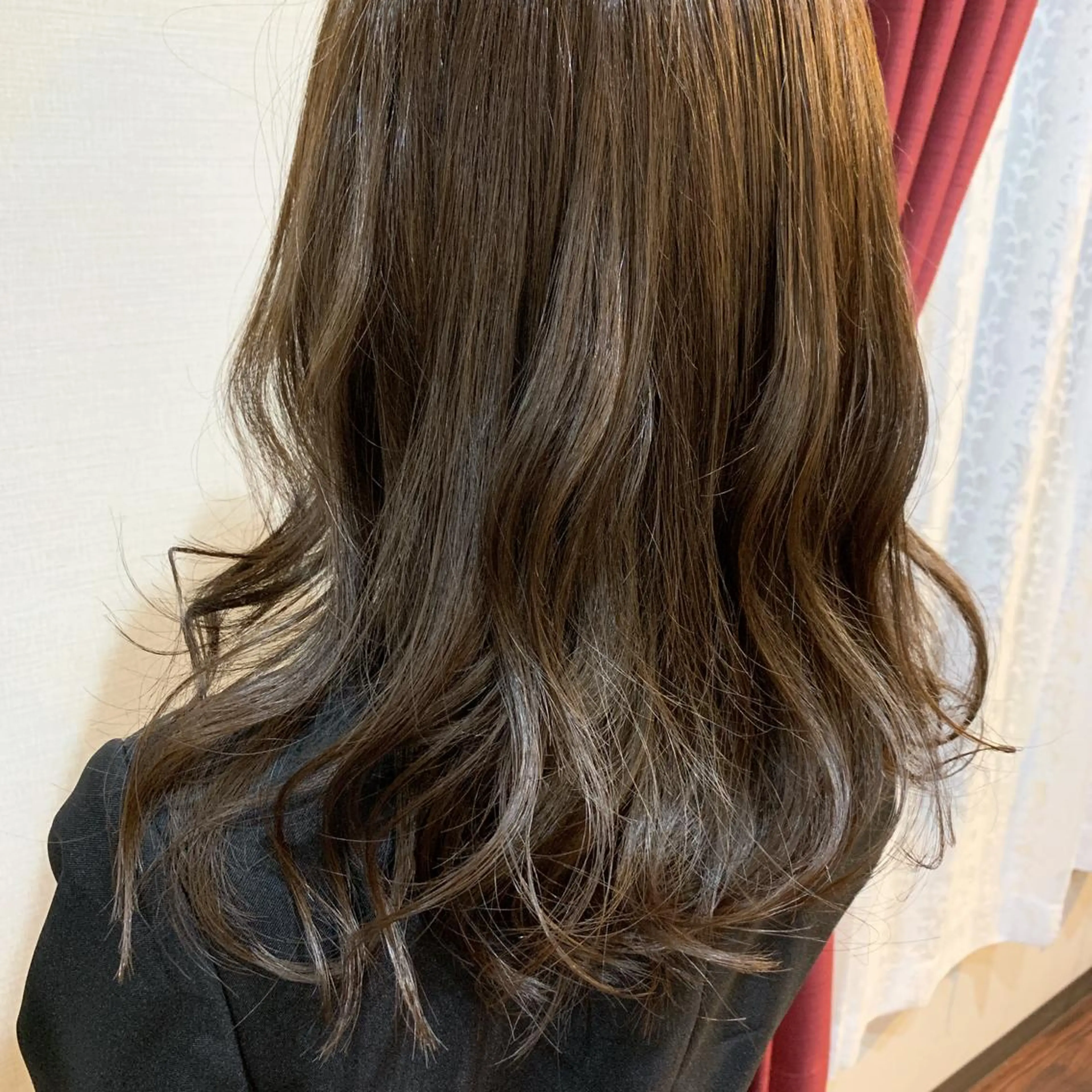 セミロング カラー HairDesign Azurのヘアスタイル