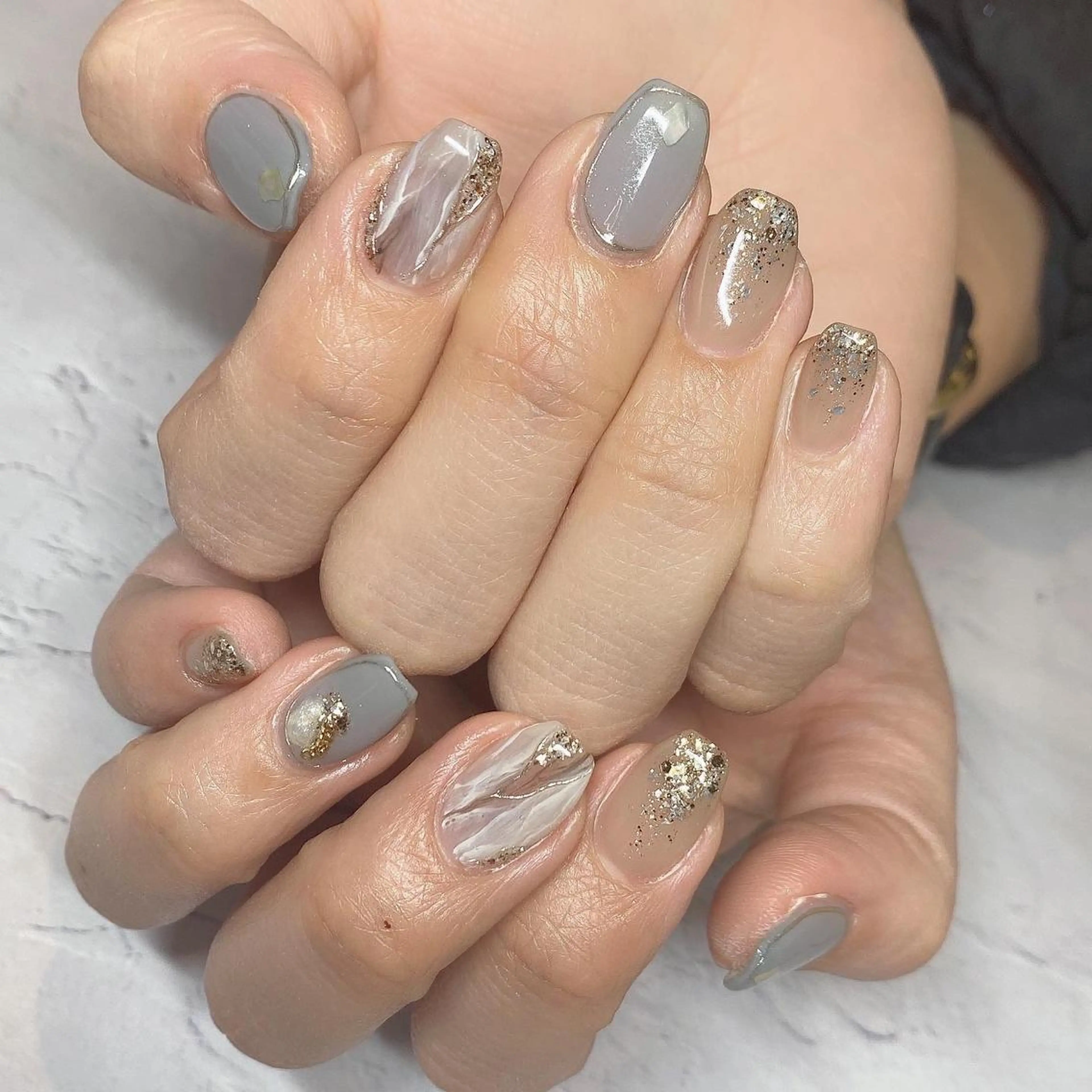 ネイル ハンドネイル Sympa:) YURIKAのネイルデザイン