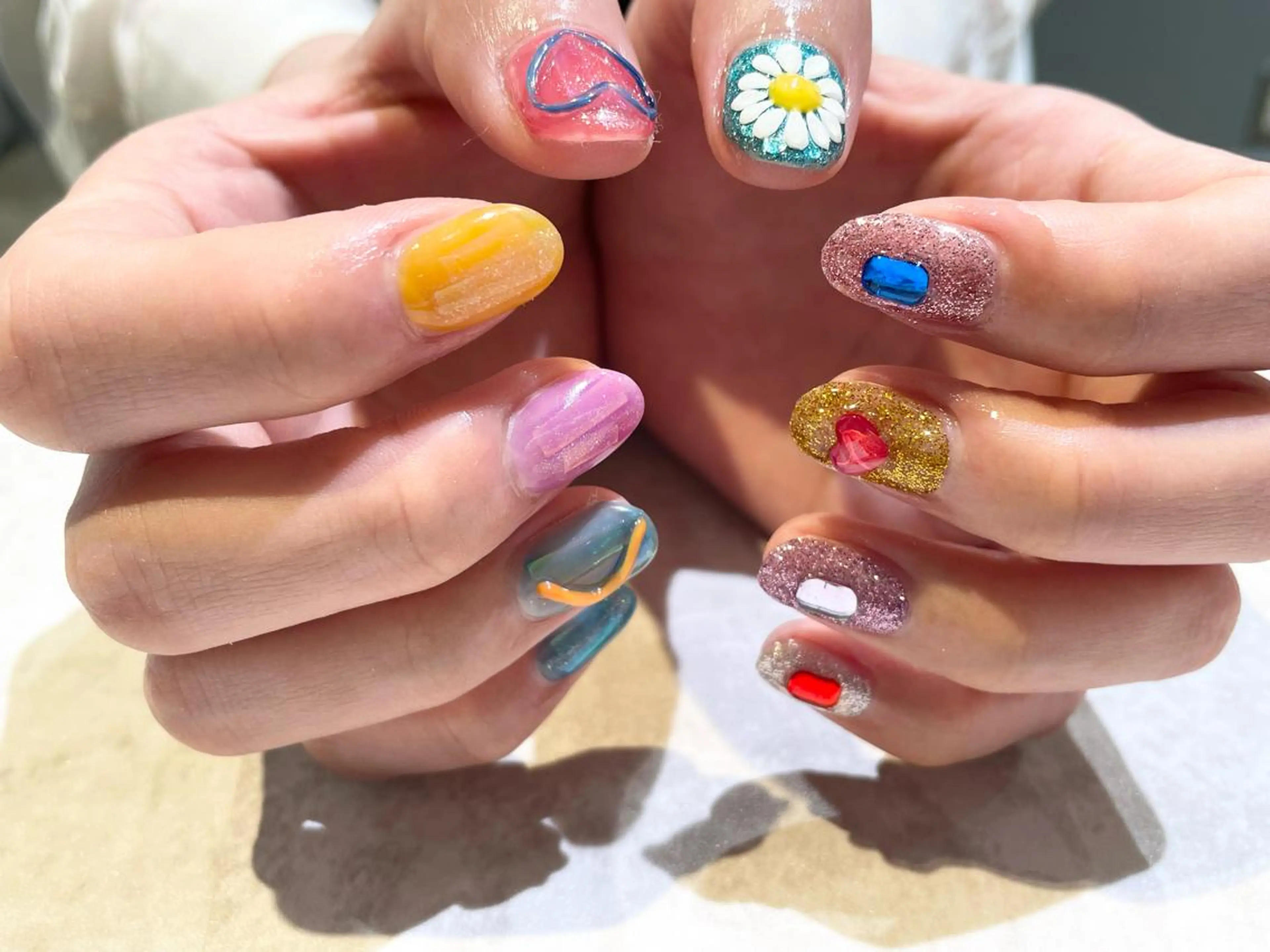 ネイル 舞田 苑香のネイルデザイン