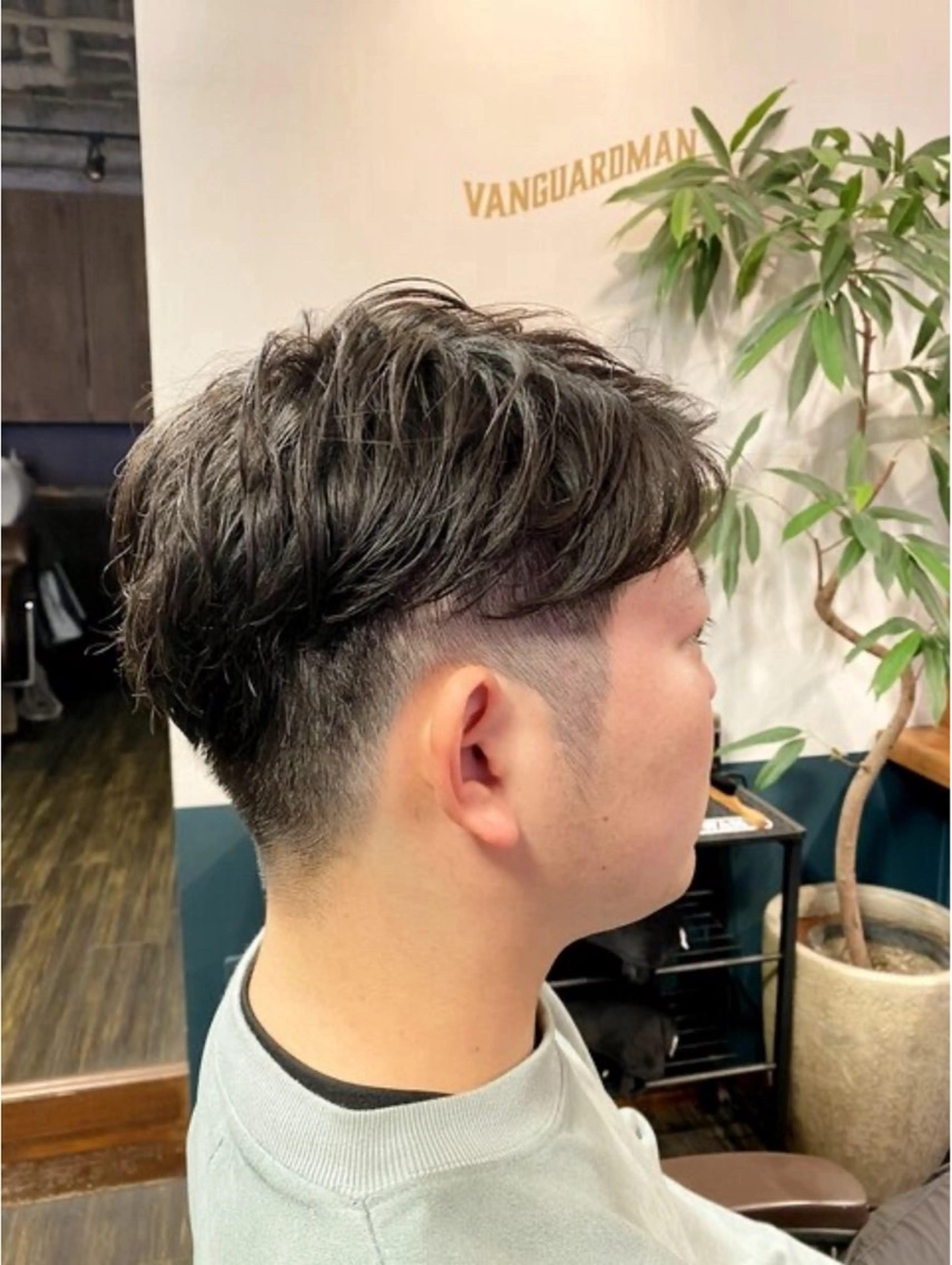 ショート メンズ 早稲田/メンズ専門 /フェード/葛西裕季のヘアスタイル