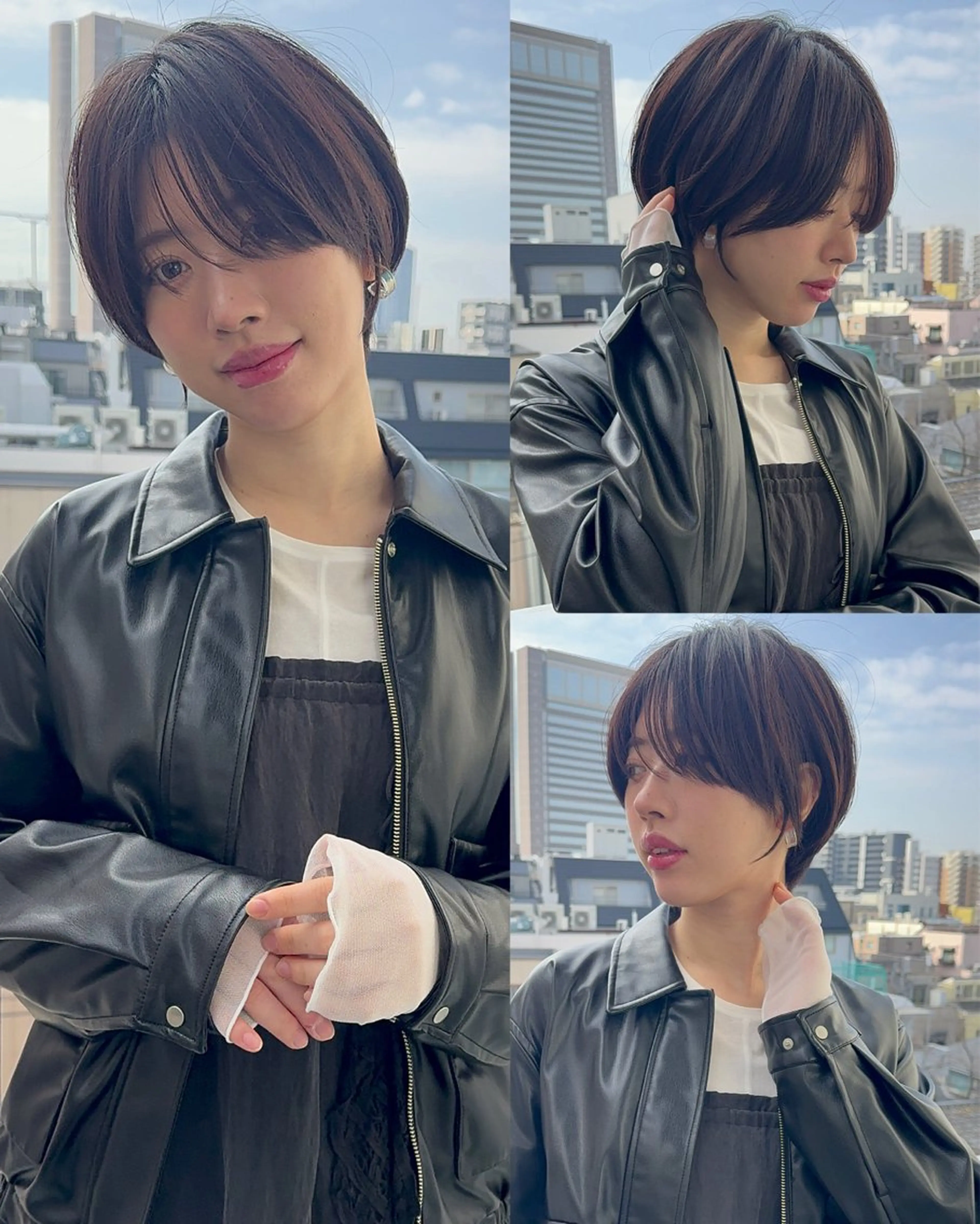 ショート ショートボブ 丸みショート ボブ 顔周りカット ショートヘア カット 似合わせショート/ 髪質改善✨遠田✨のヘアスタイル