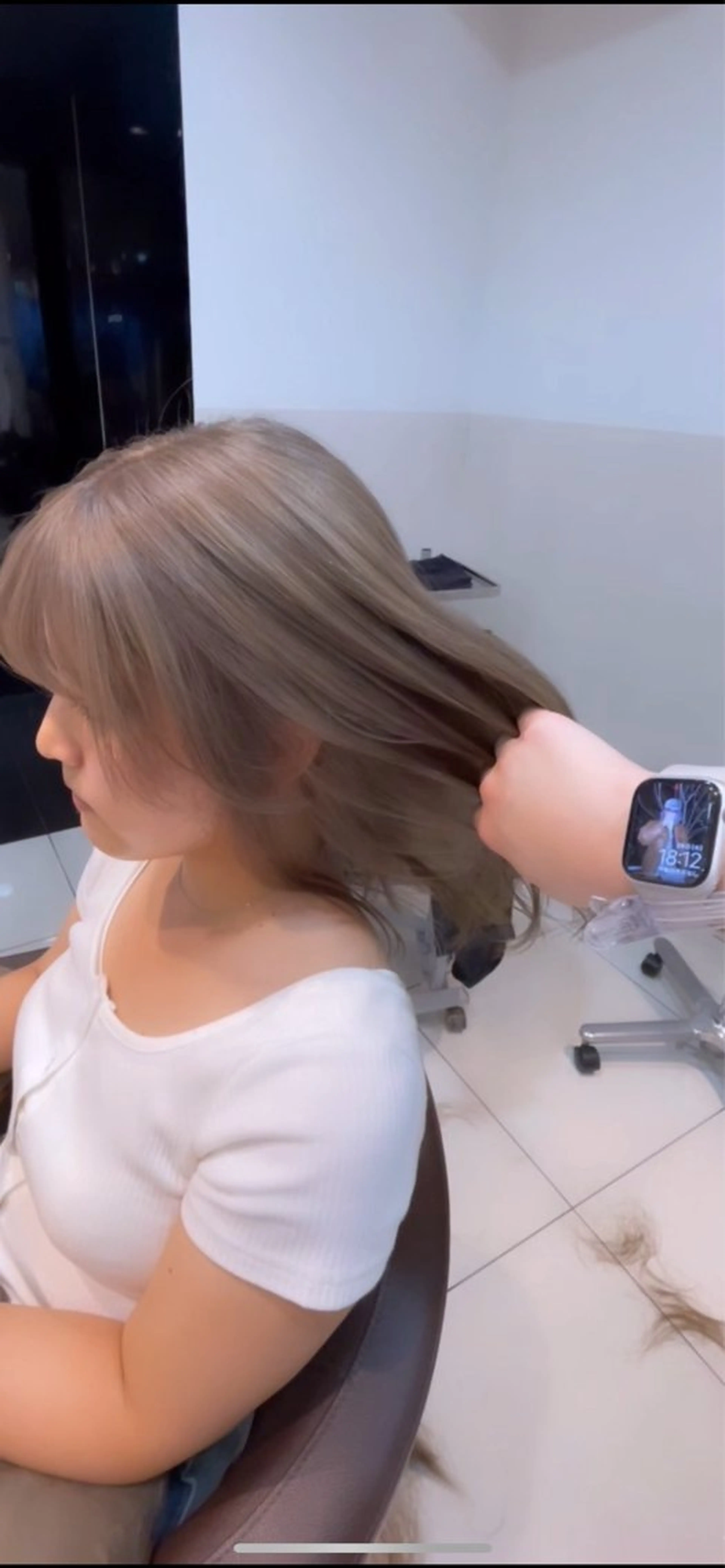 カラー カット ヘアカラー Wカラー🎀/ 韓国風/TOMOMIのヘアスタイル