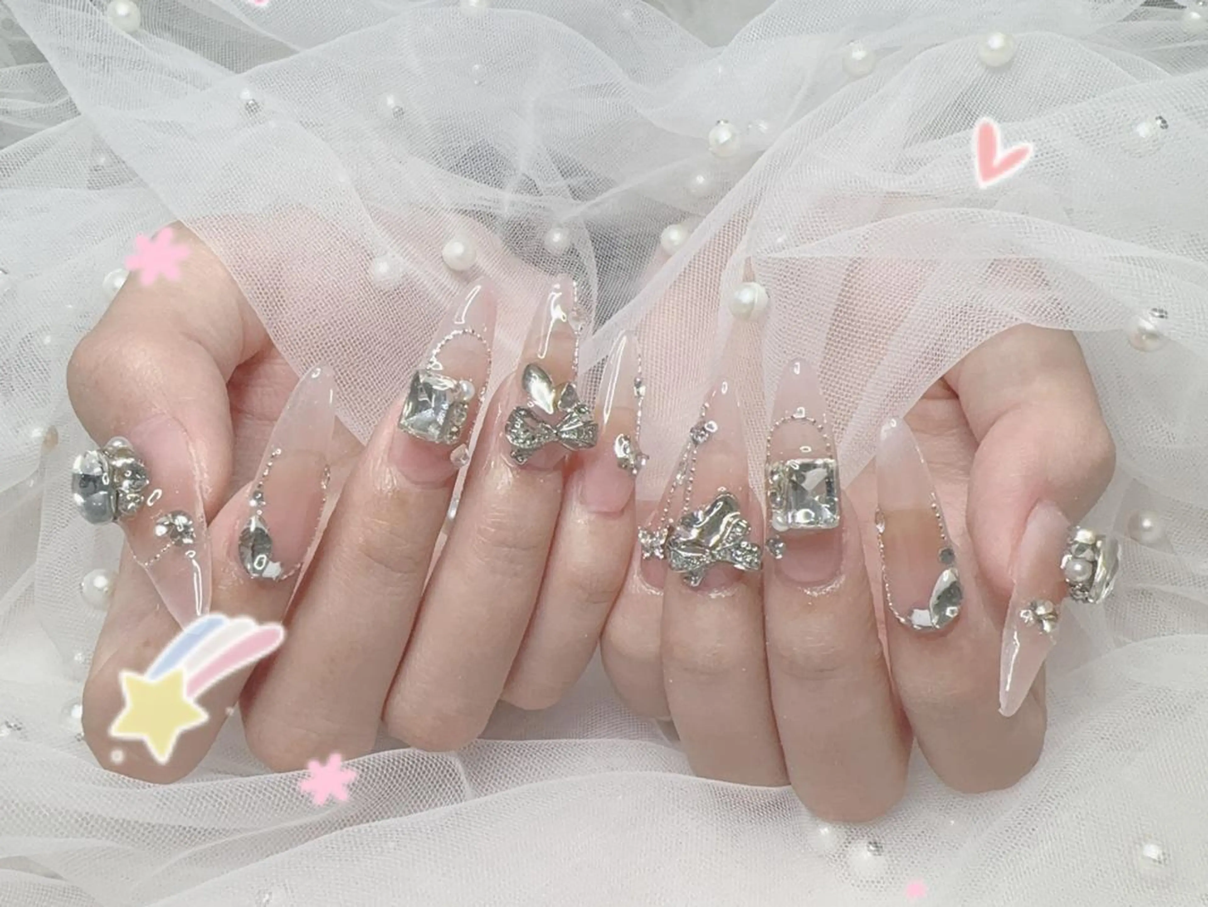 ネイル ハンドネイル 🎀シズカ nail🎀のネイルデザイン