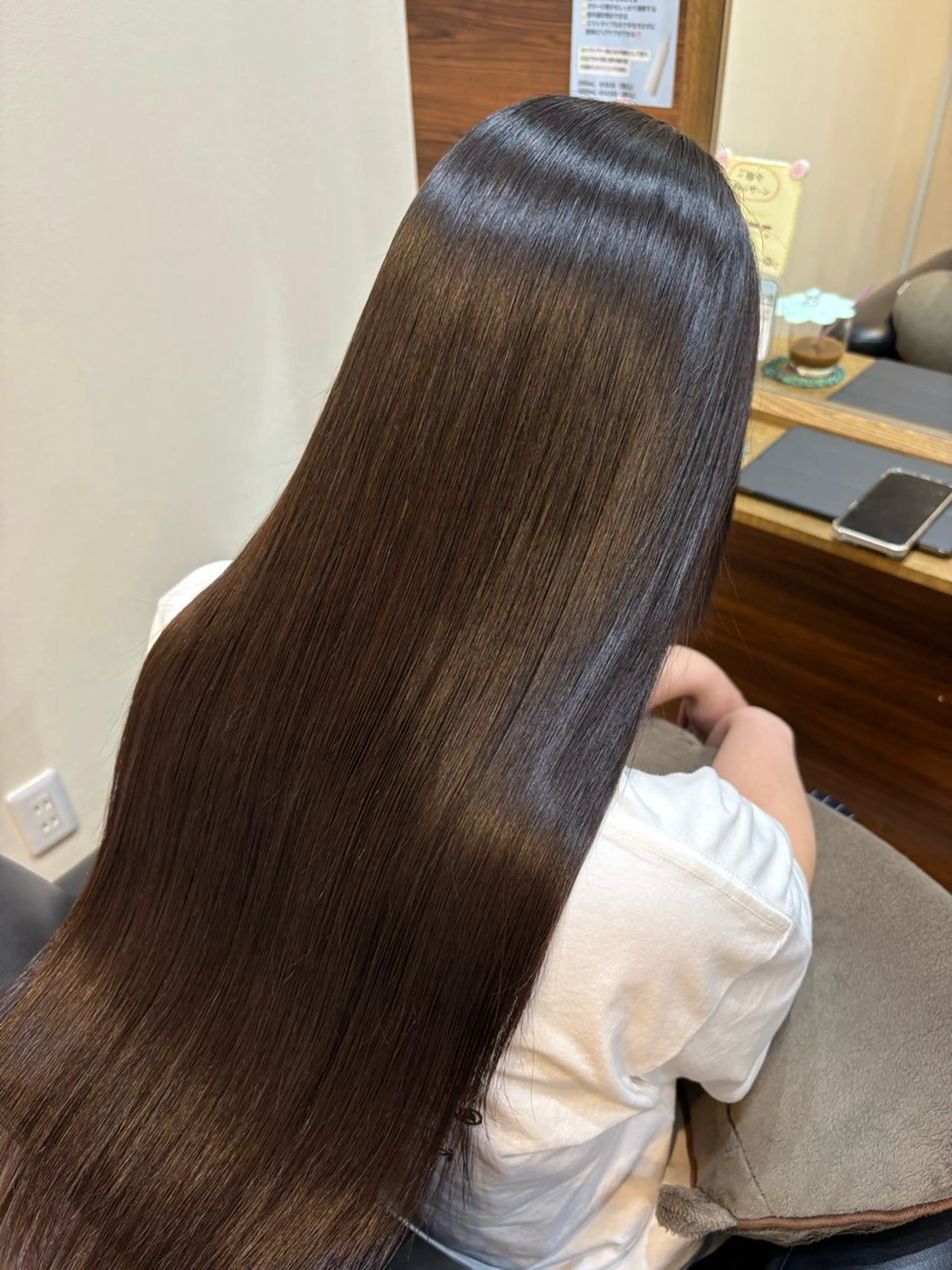 ロング 髪質改善 杉宮 慧美のヘアスタイル