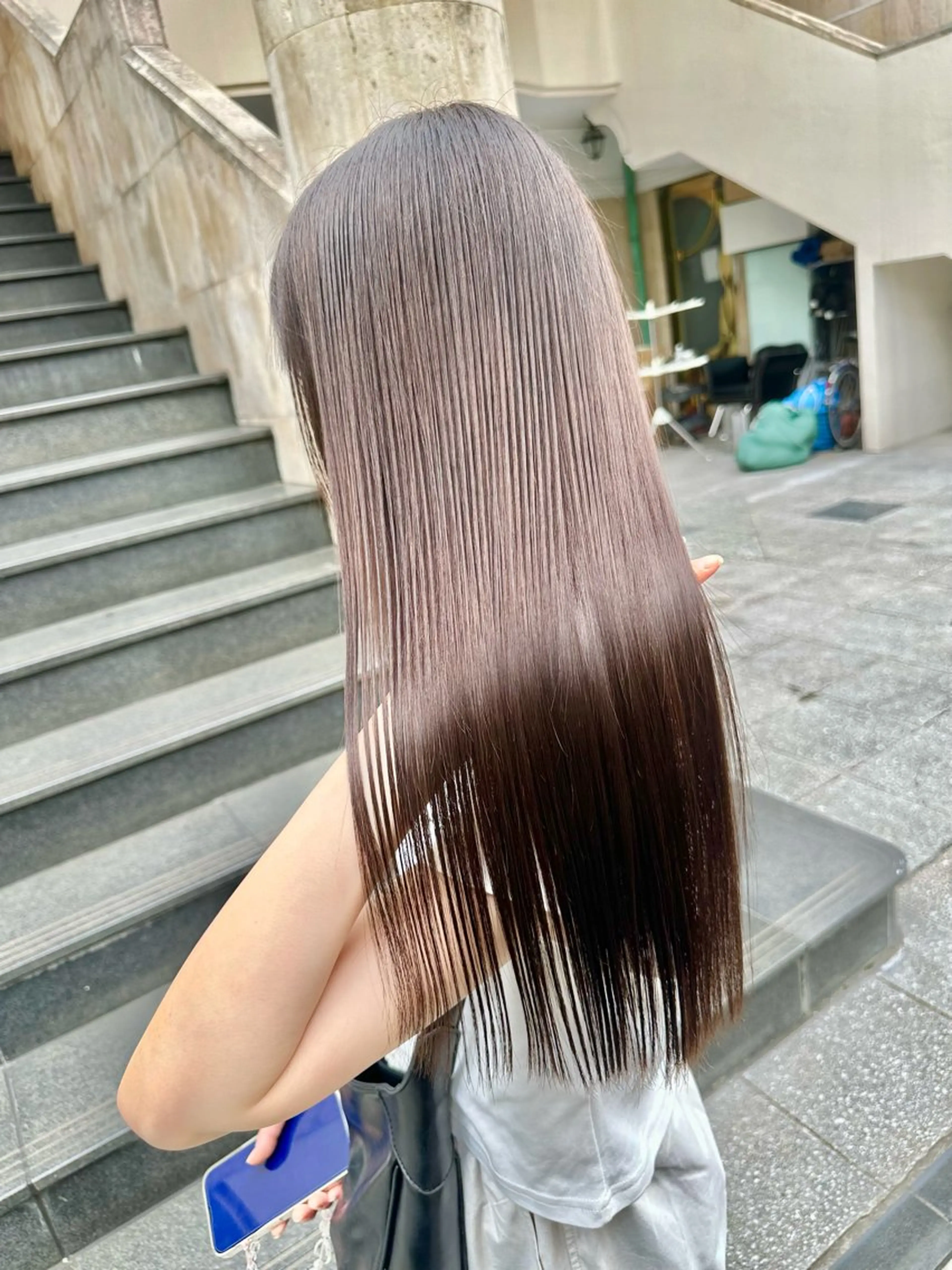 💛まとまる美髪💛前髪縮毛＋フルカット＋カラー＋最高級7stepトリートメント❣️の写真